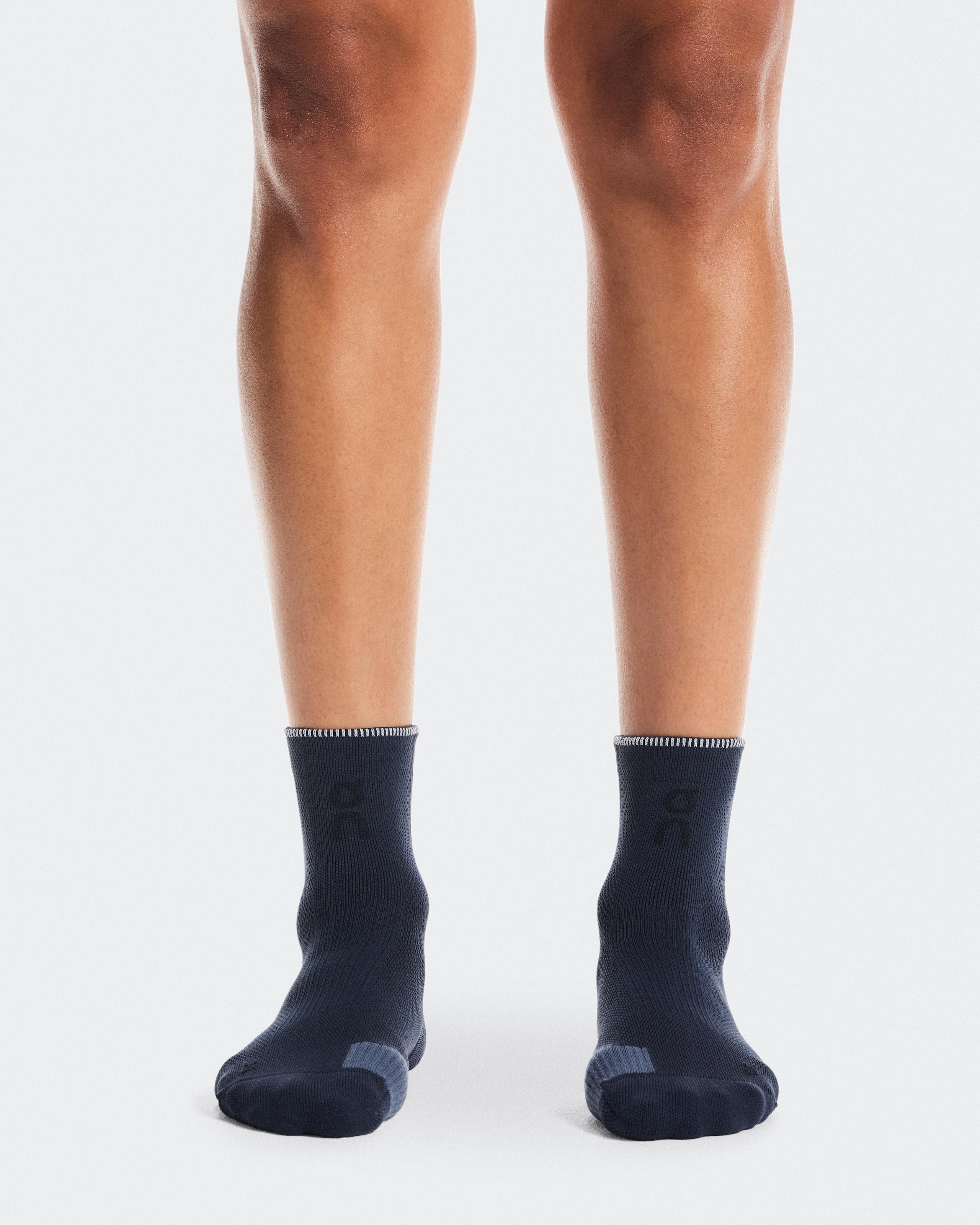 Performance Run Sock Mid Navy | Navy