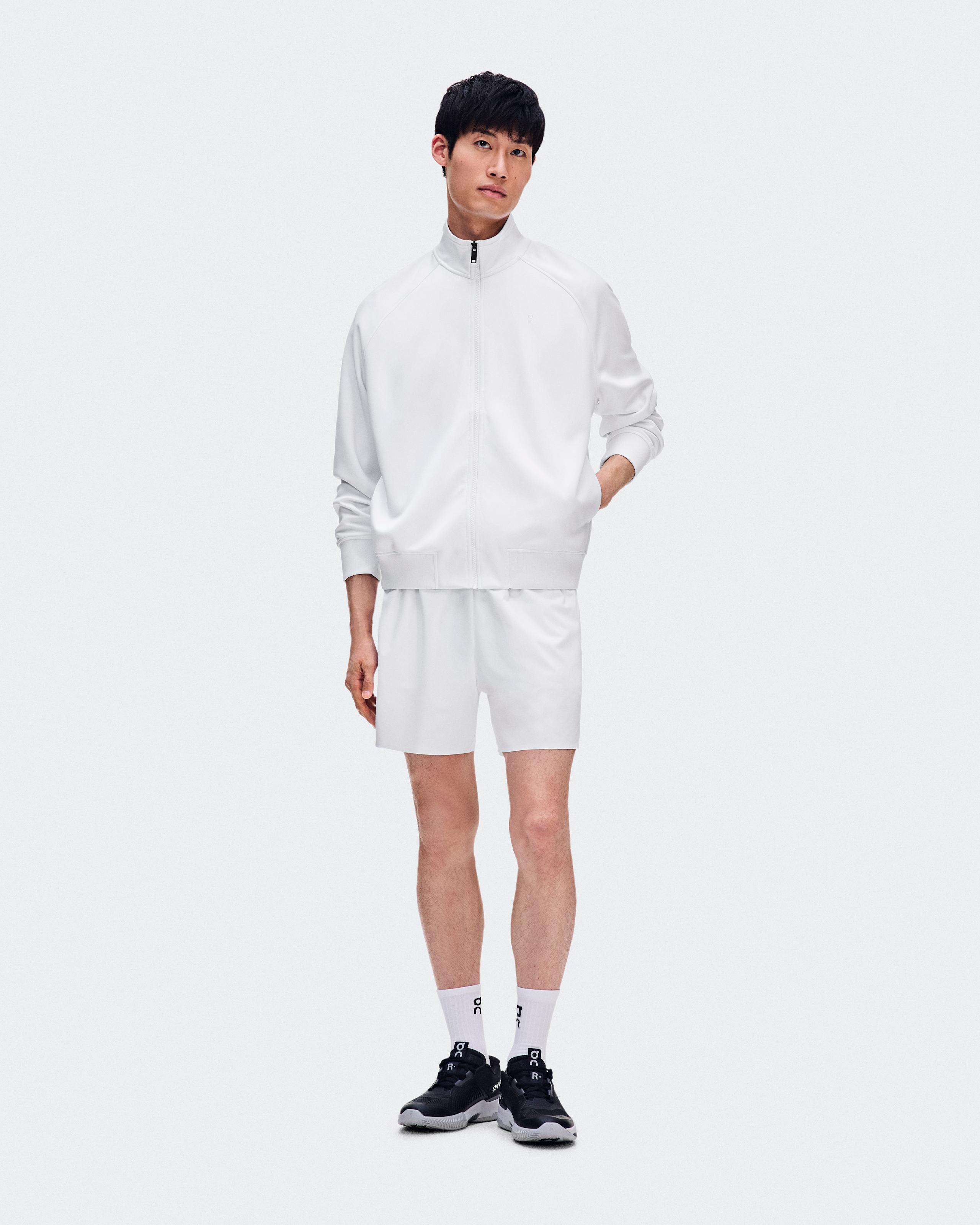 Courtside Full Zip LDN White
