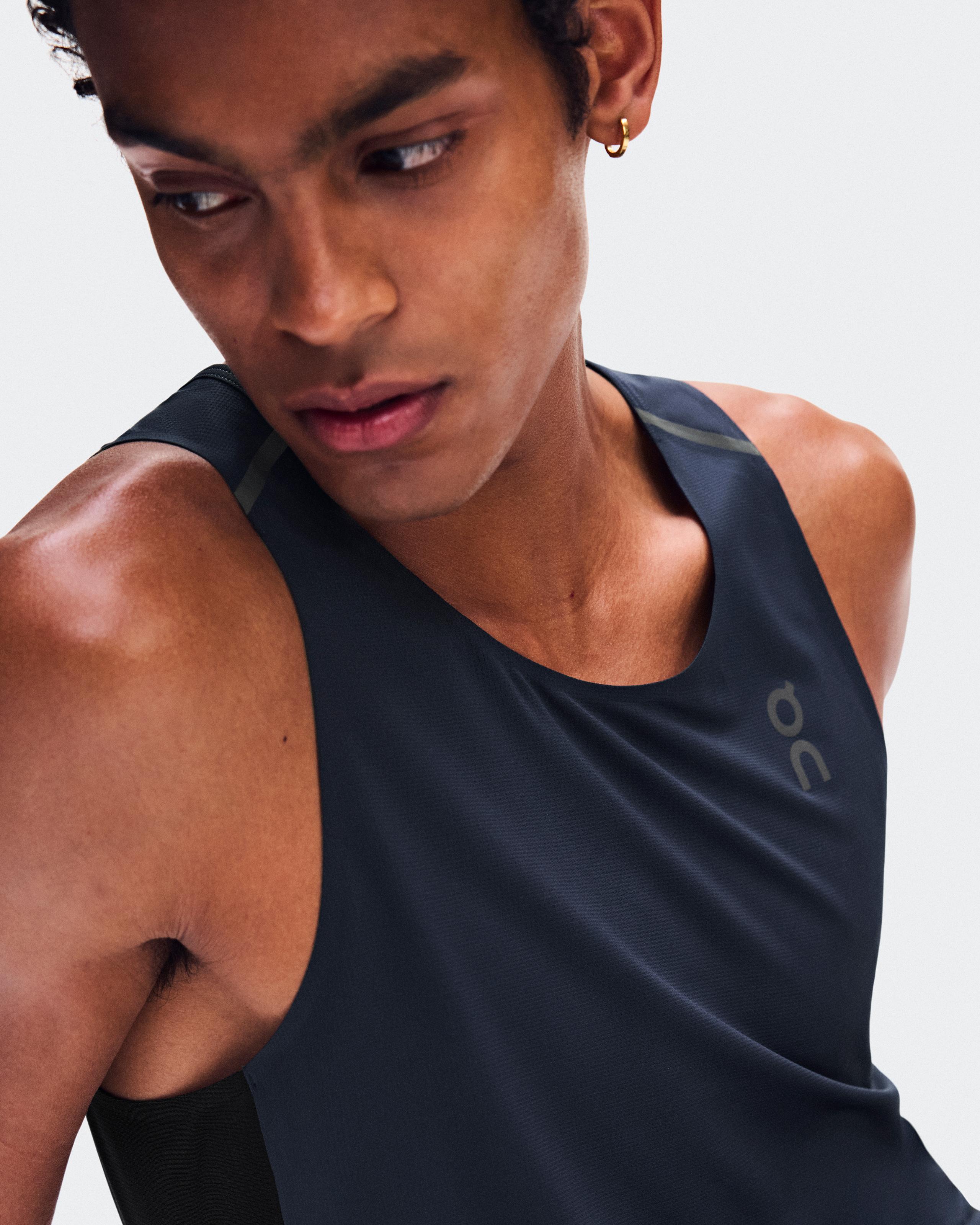 Мужская майка On Performance Tank Navy / Black — фото 7