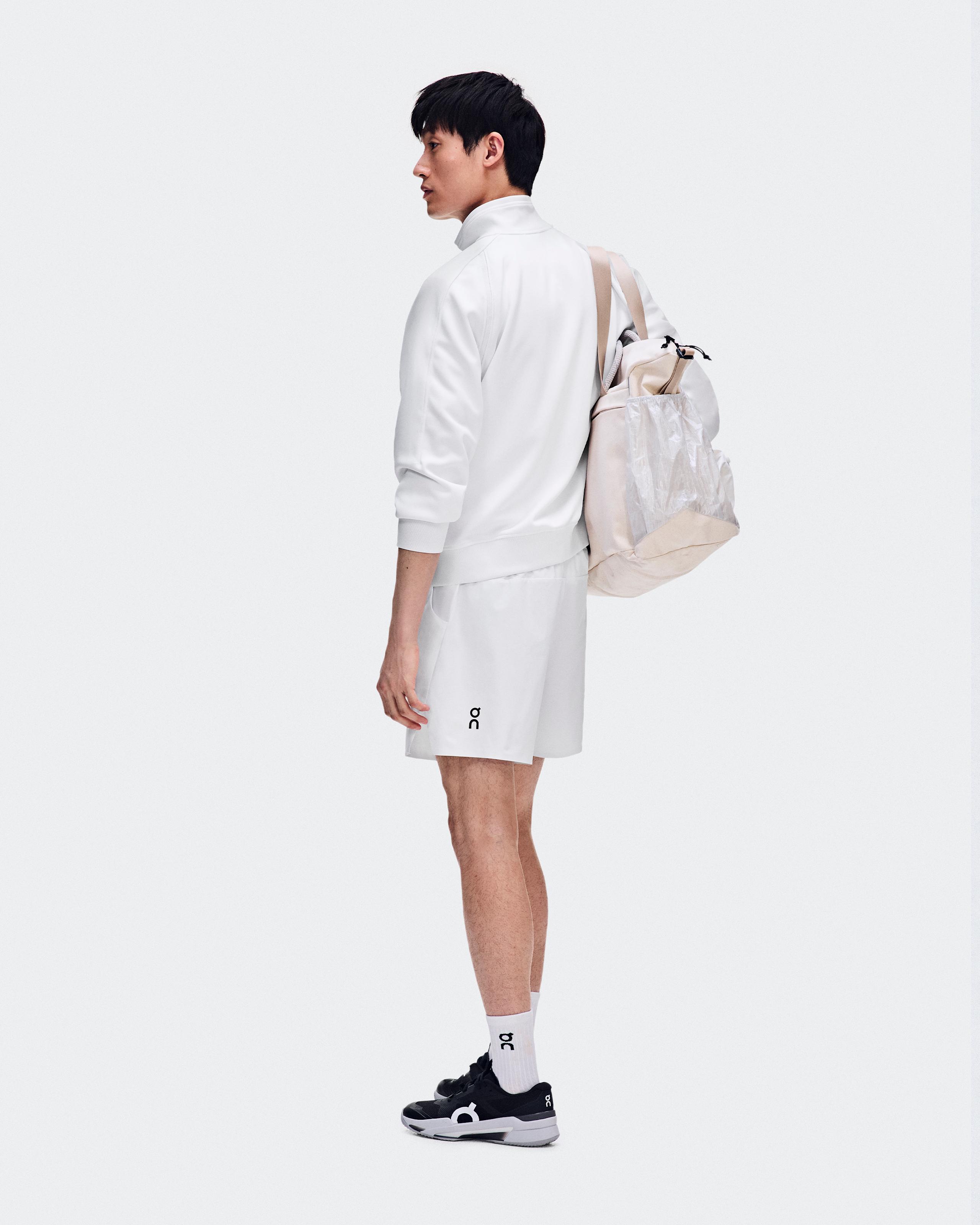 Мужская куртка On Courtside Full Zip LDN, White — фото 3