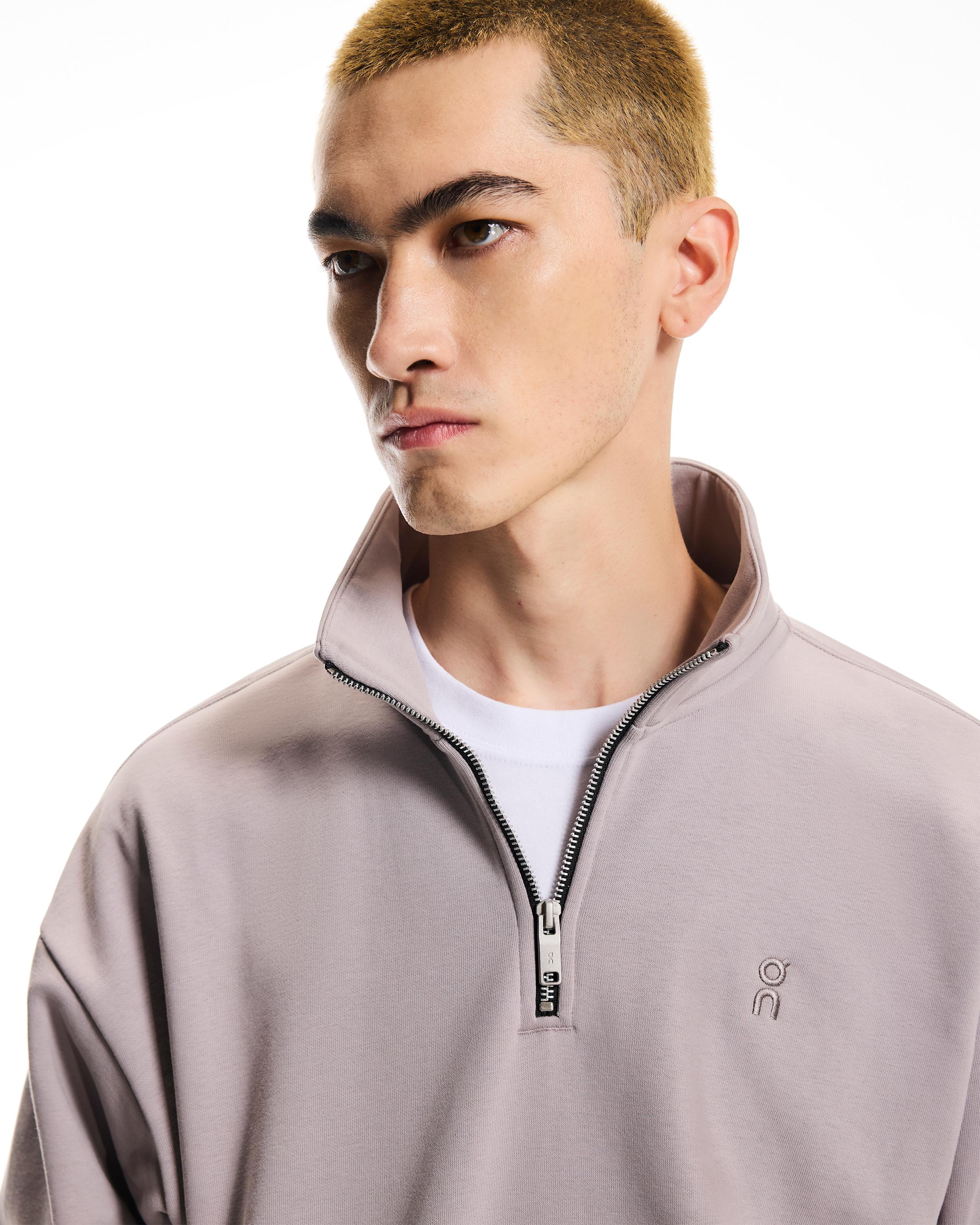 Мужская кофта на молнии On Club Collective 1/4 Zip, Ore — фото 4