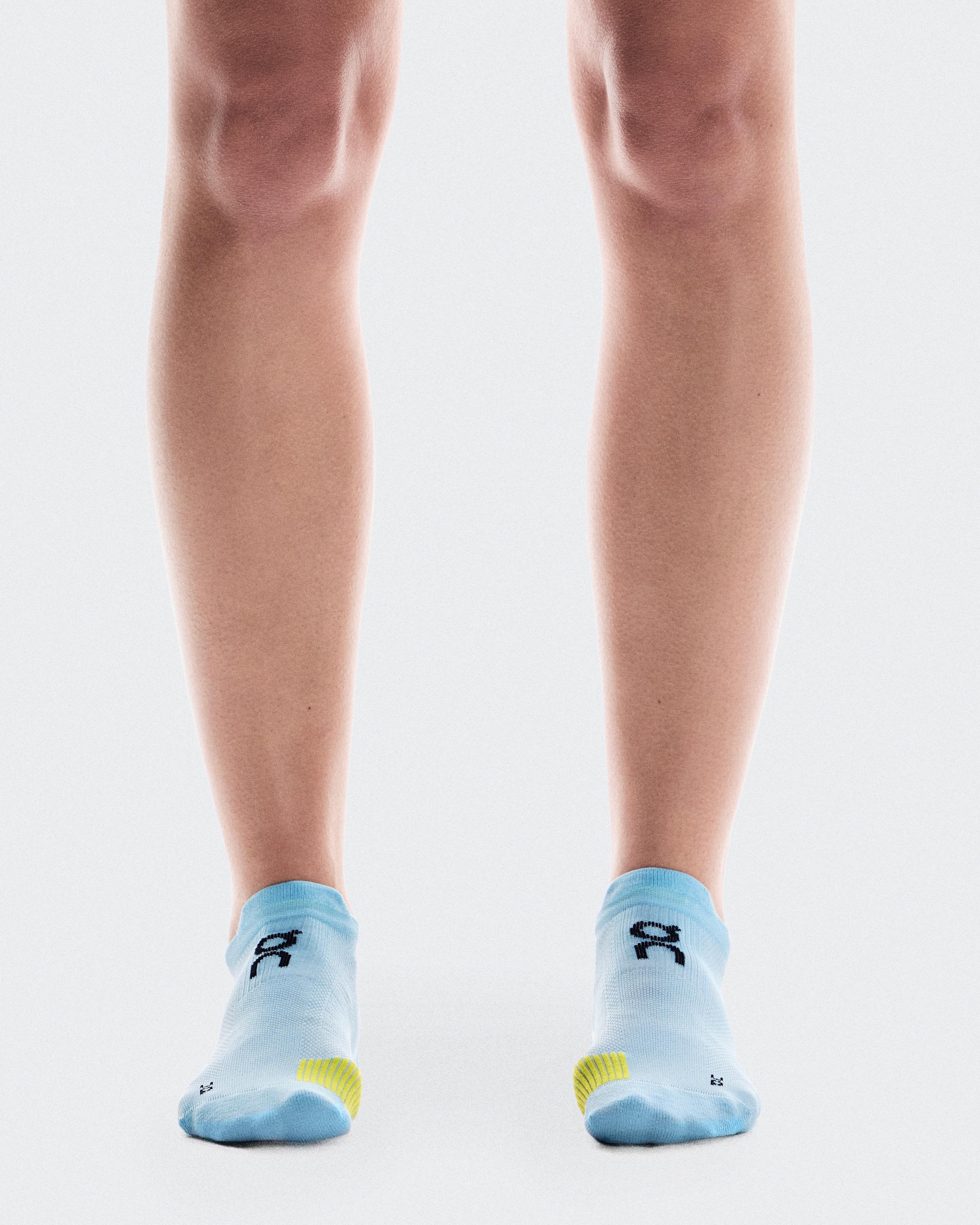 Performance Run Sock Low Wash | Lime