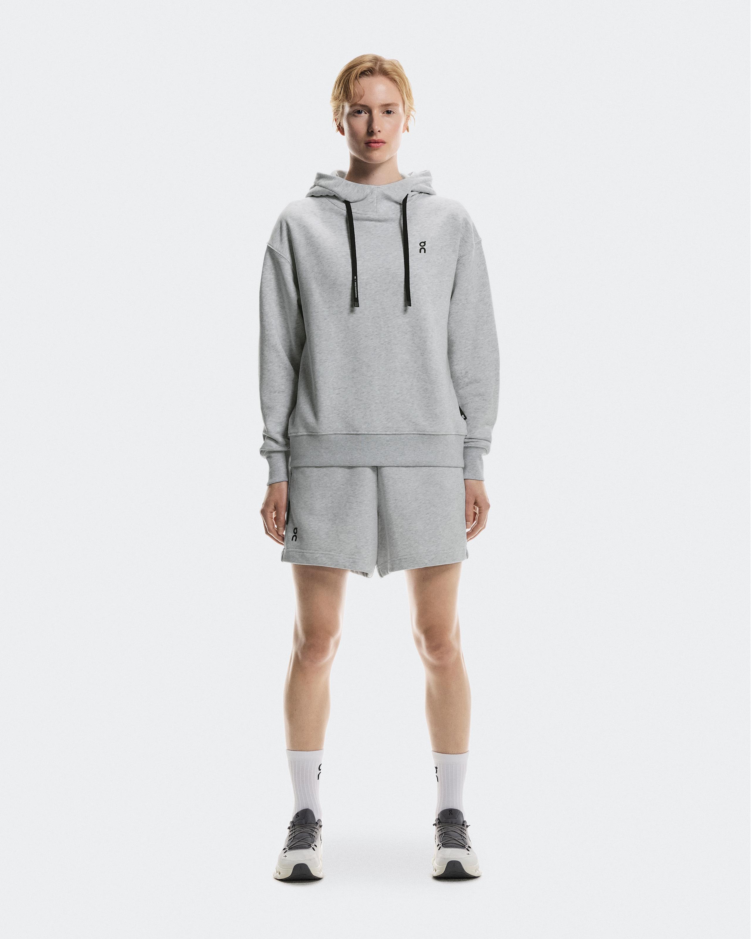 Club Hoodie Graphic Heather