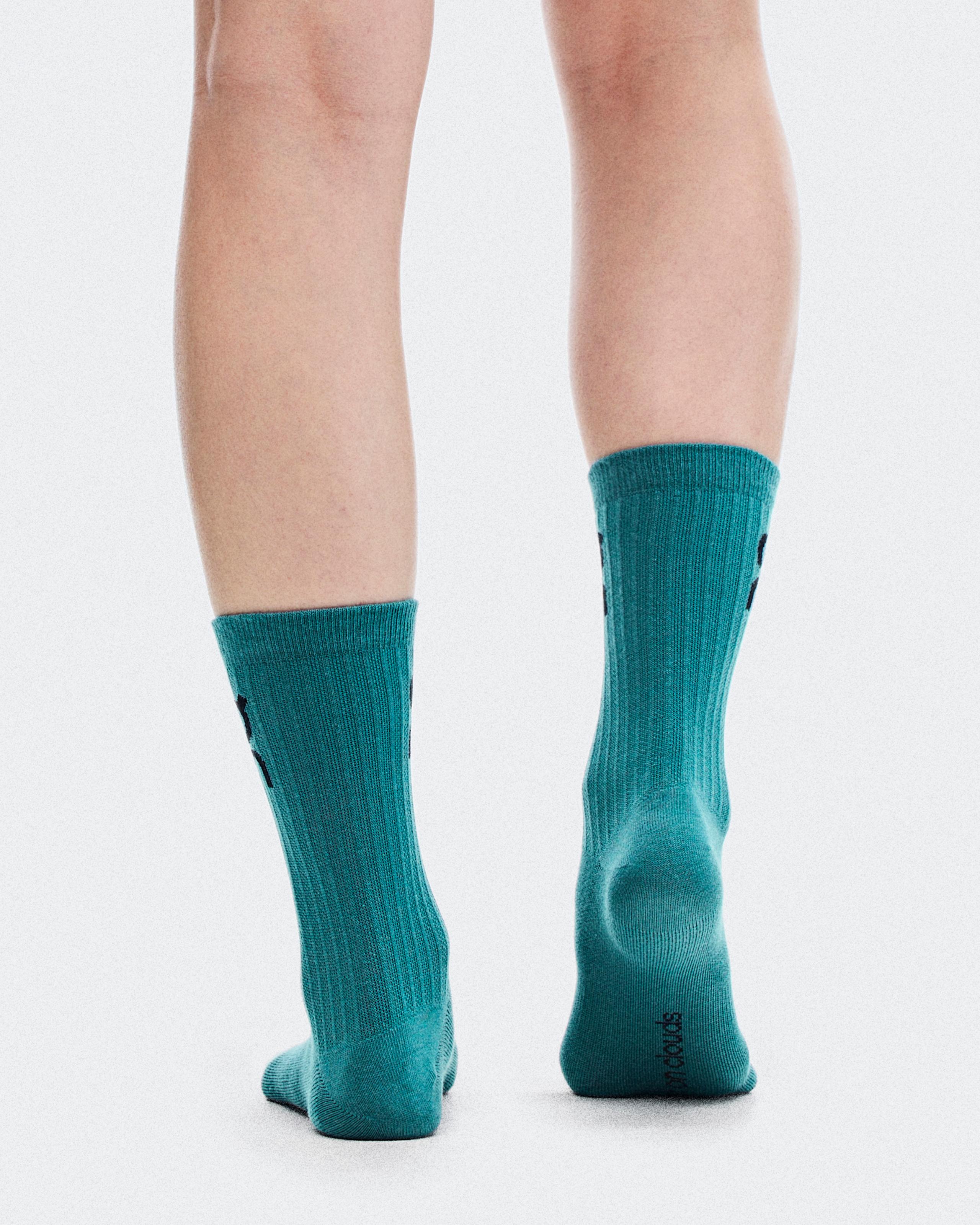 Носки On Logo Sock High 3P, Brook / Storm — фото 3