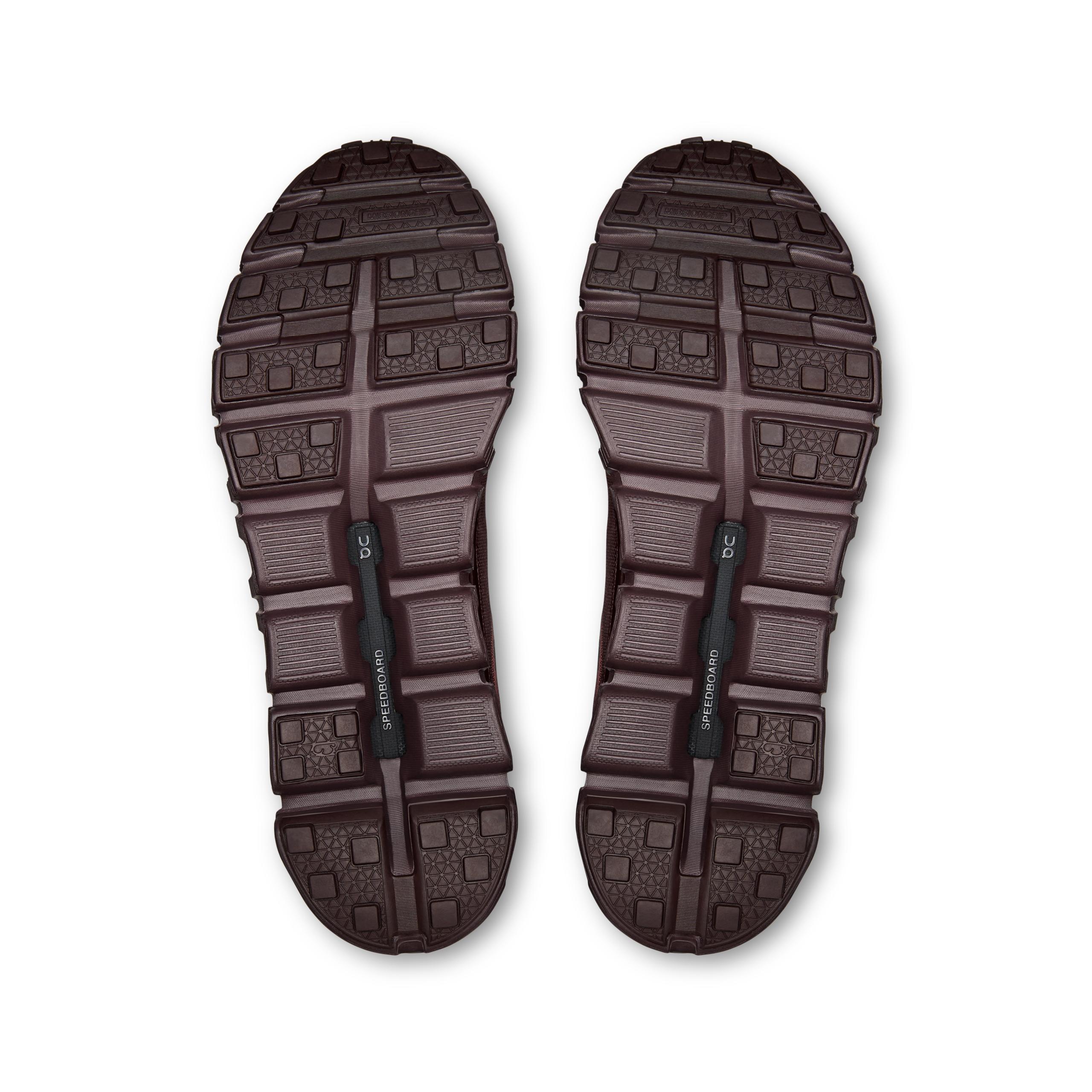 Мужские кроссовки On Cloud 6 Geo Waterproof, Black / Tyrian — фото 3