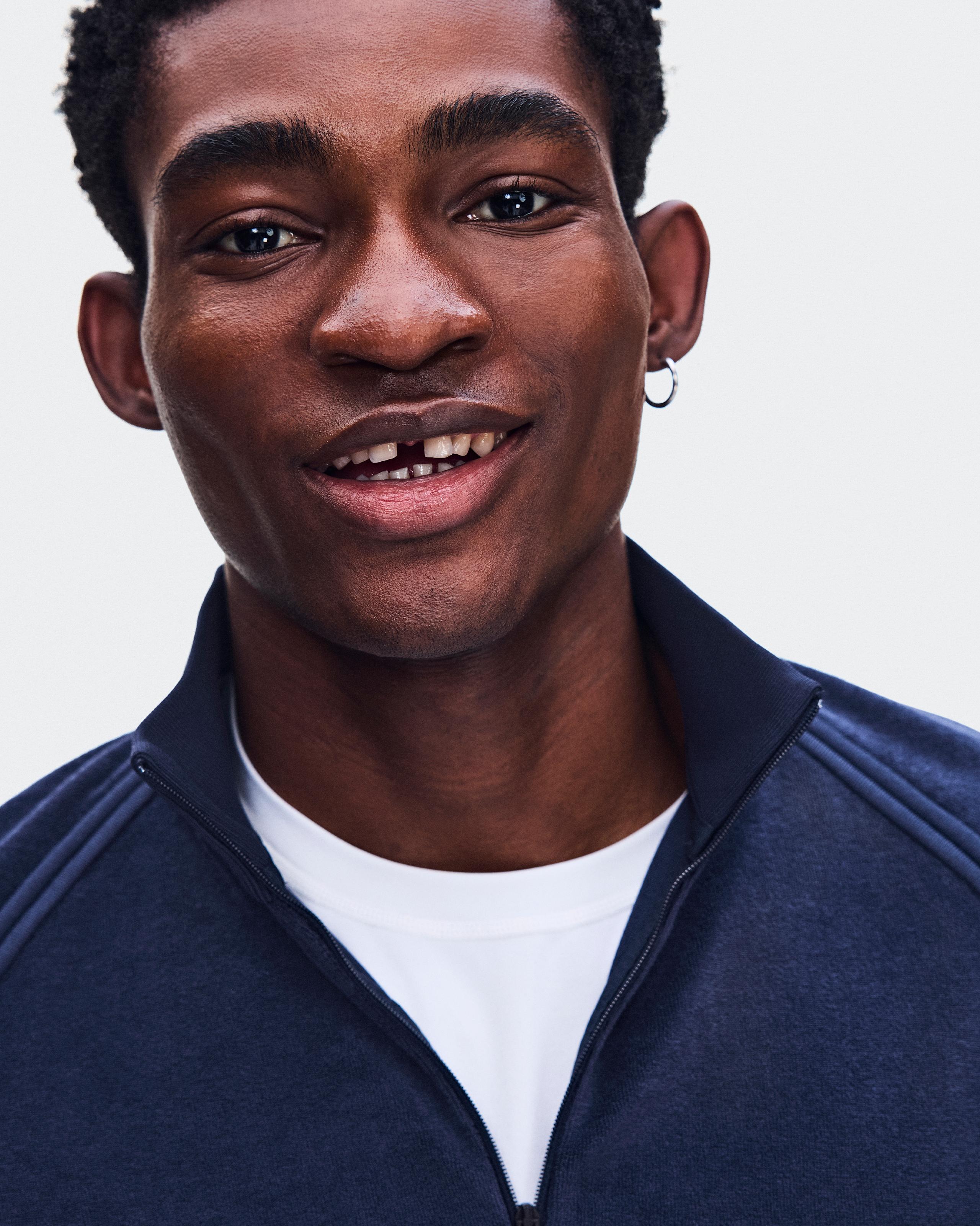 Мужская кофта On Courtside Pullover Terry, Inkwell — фото 6