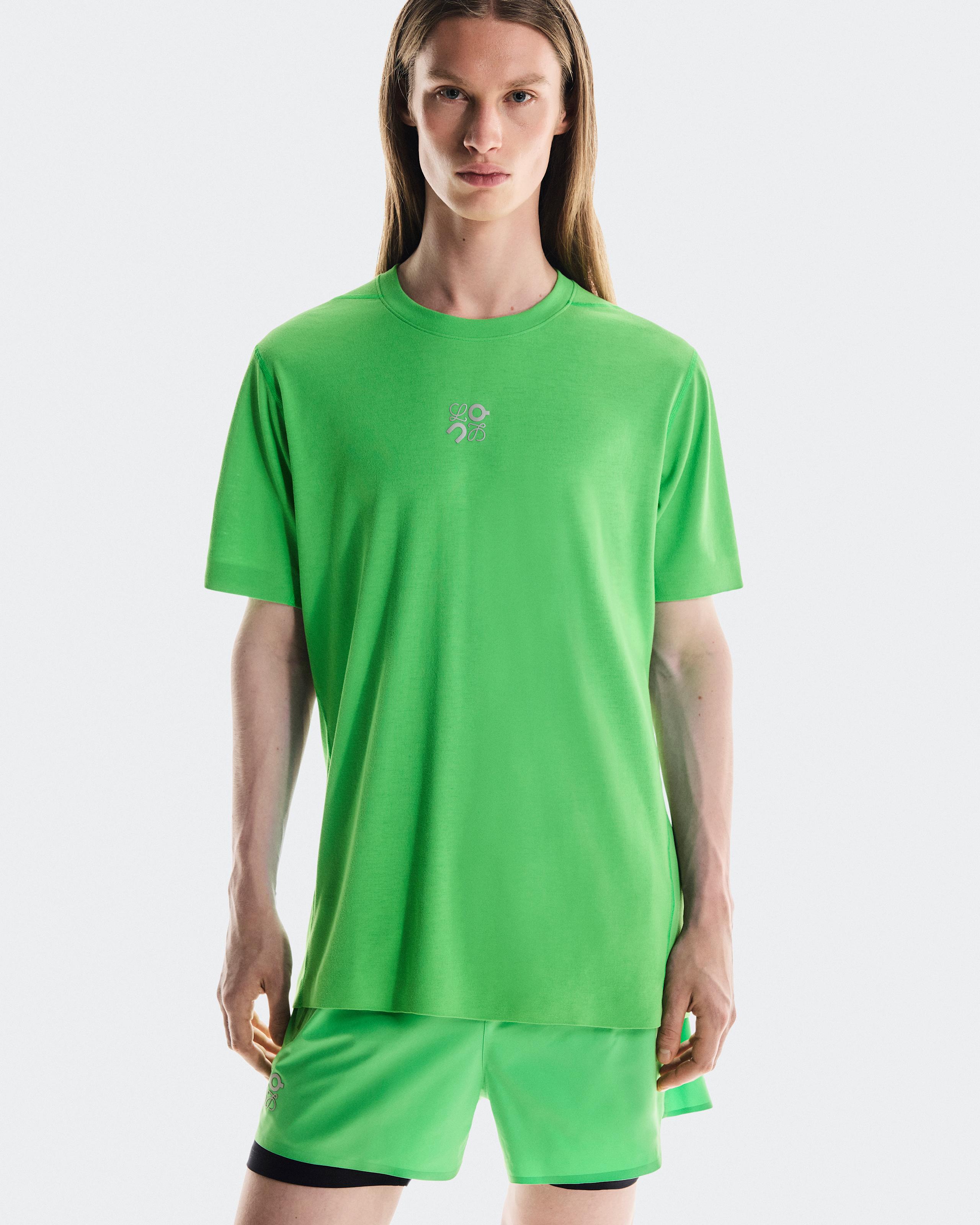 Футболка Active T-Shirt LOEWE, зелёная — фото 3