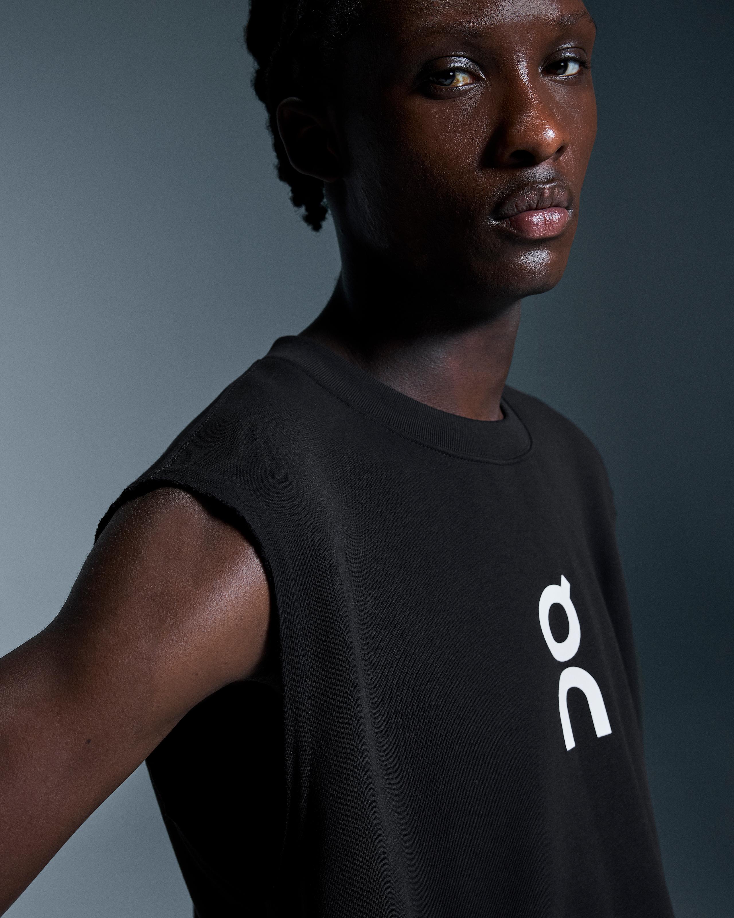 Мужской топ On Club Crew Crop, Black — фото 4
