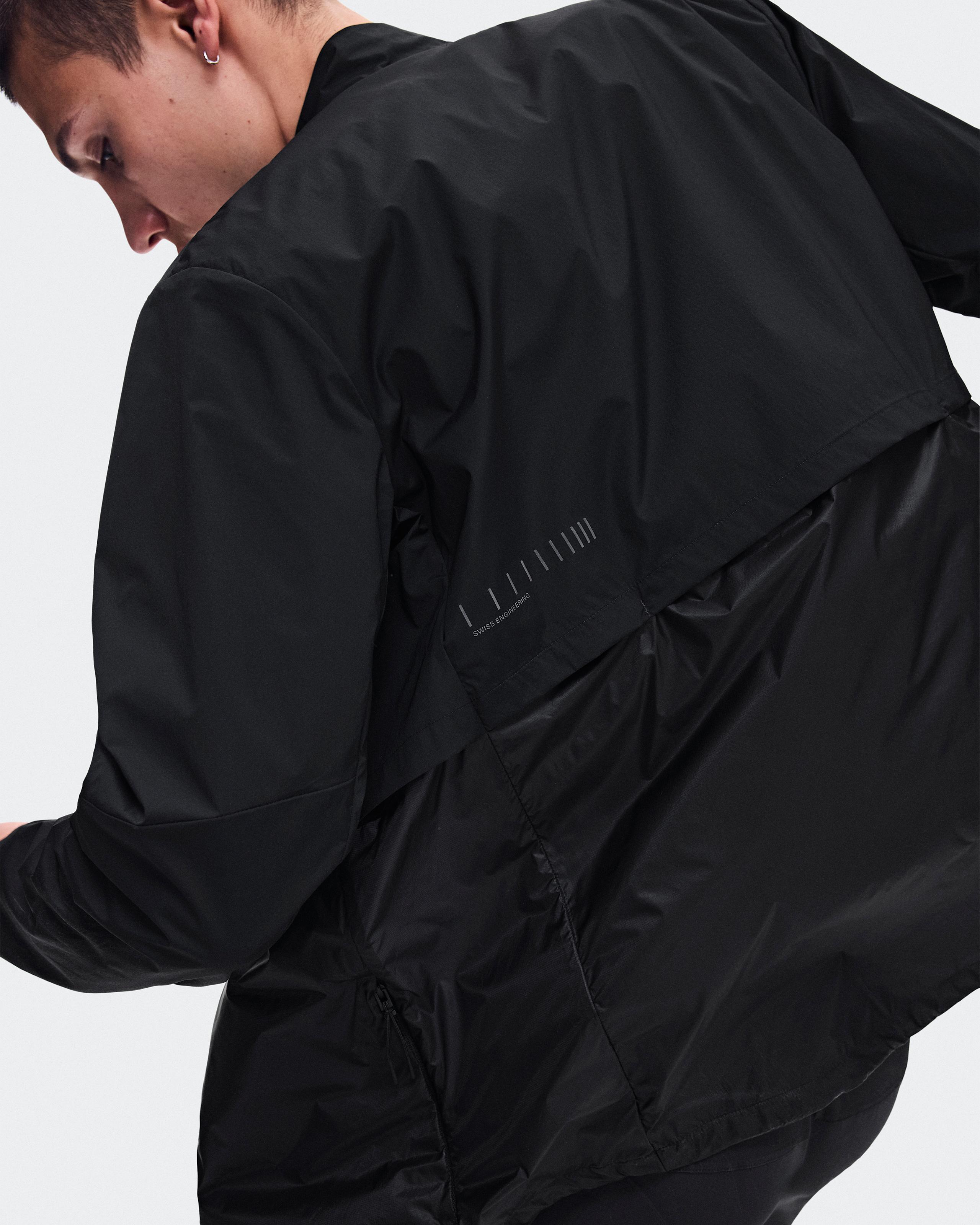 Мужская беговая куртка On Weather Jacket, Black — фото 7