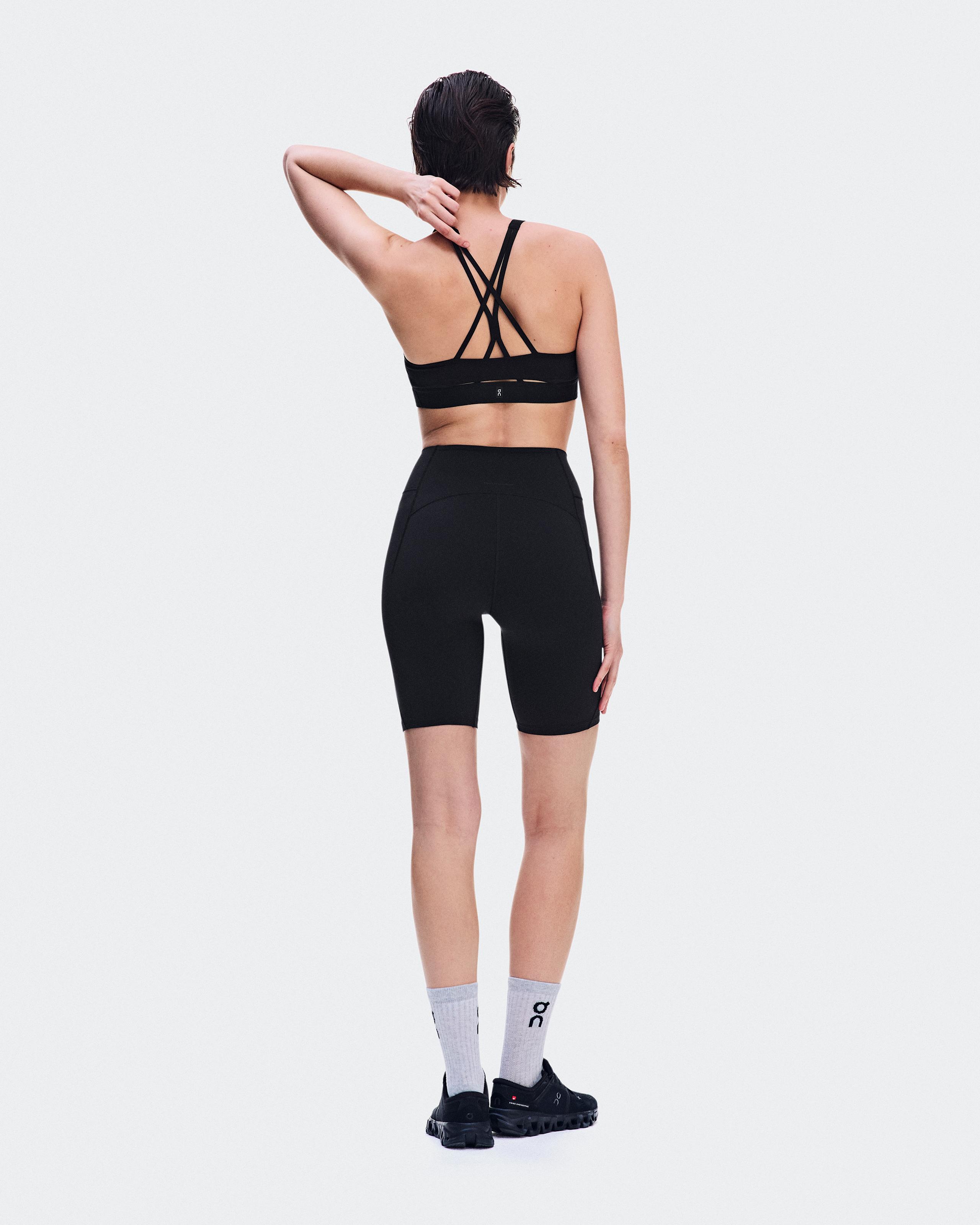 Женские шорты On Studio Leggings Short, Black — фото 3