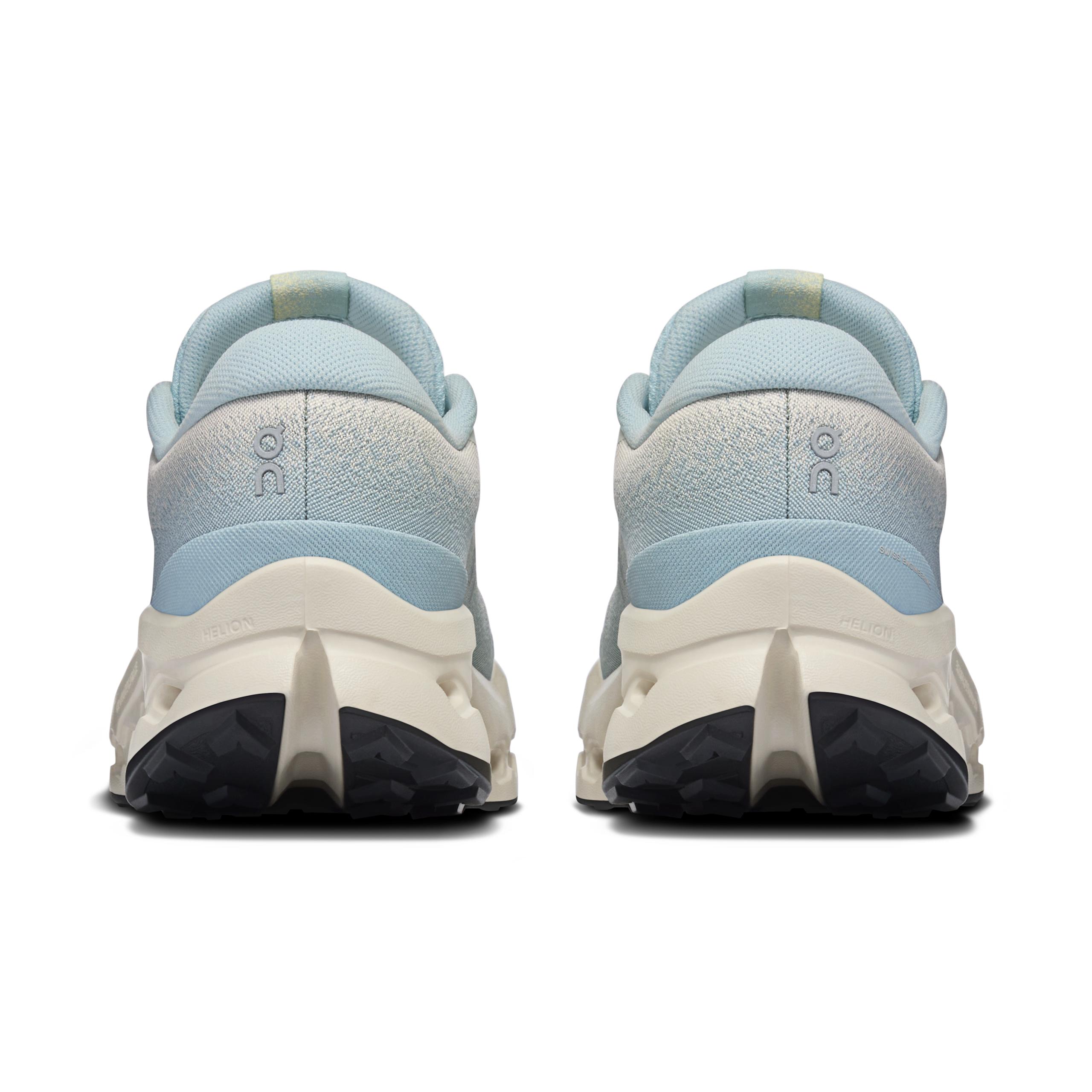 Кроссовки On Cloudsurfer Trail 2 Waterproof женские, песочные с серо-голубым — фото 5