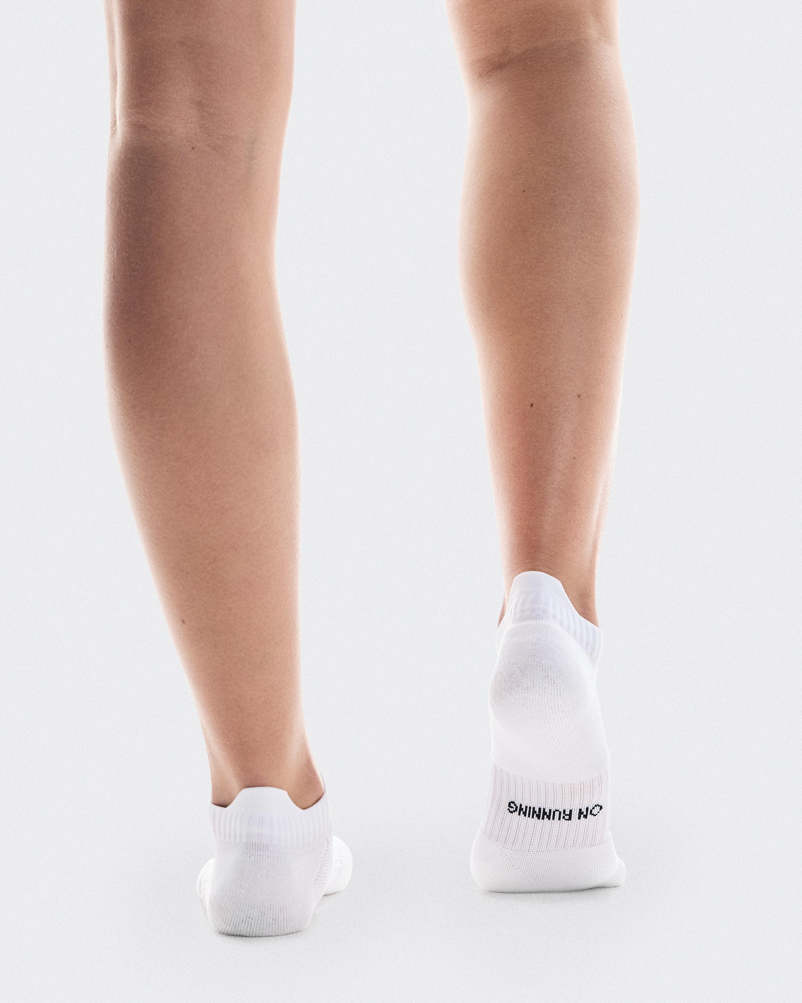 Носки Core Run Sock Low 2P, белые — фото 3