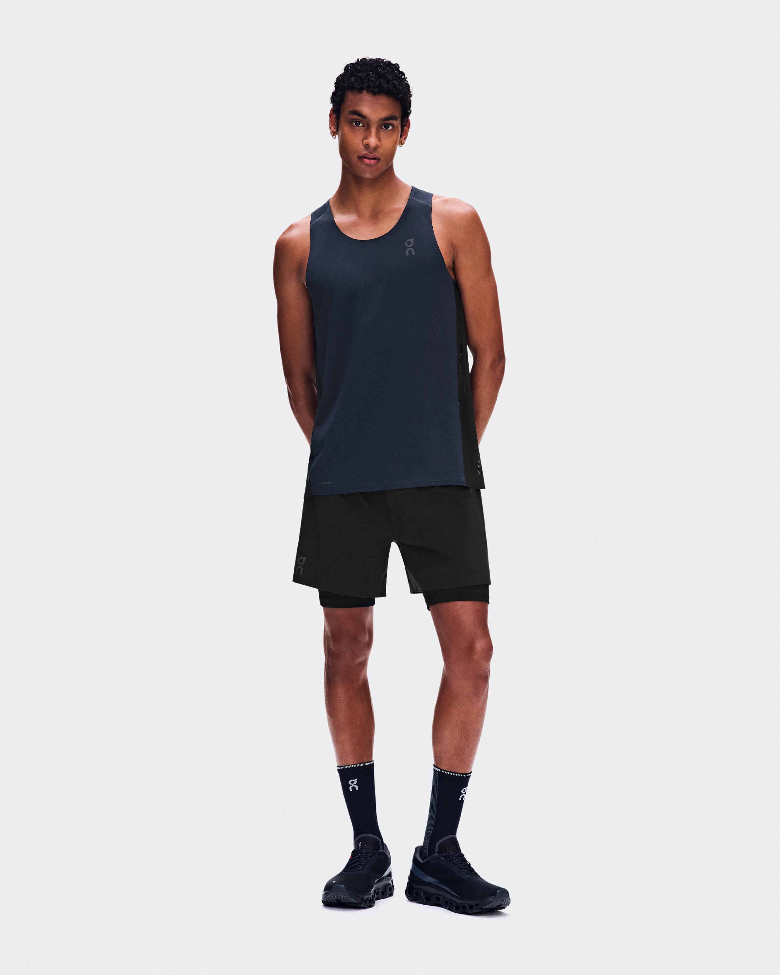 Performance Tank Navy | Black