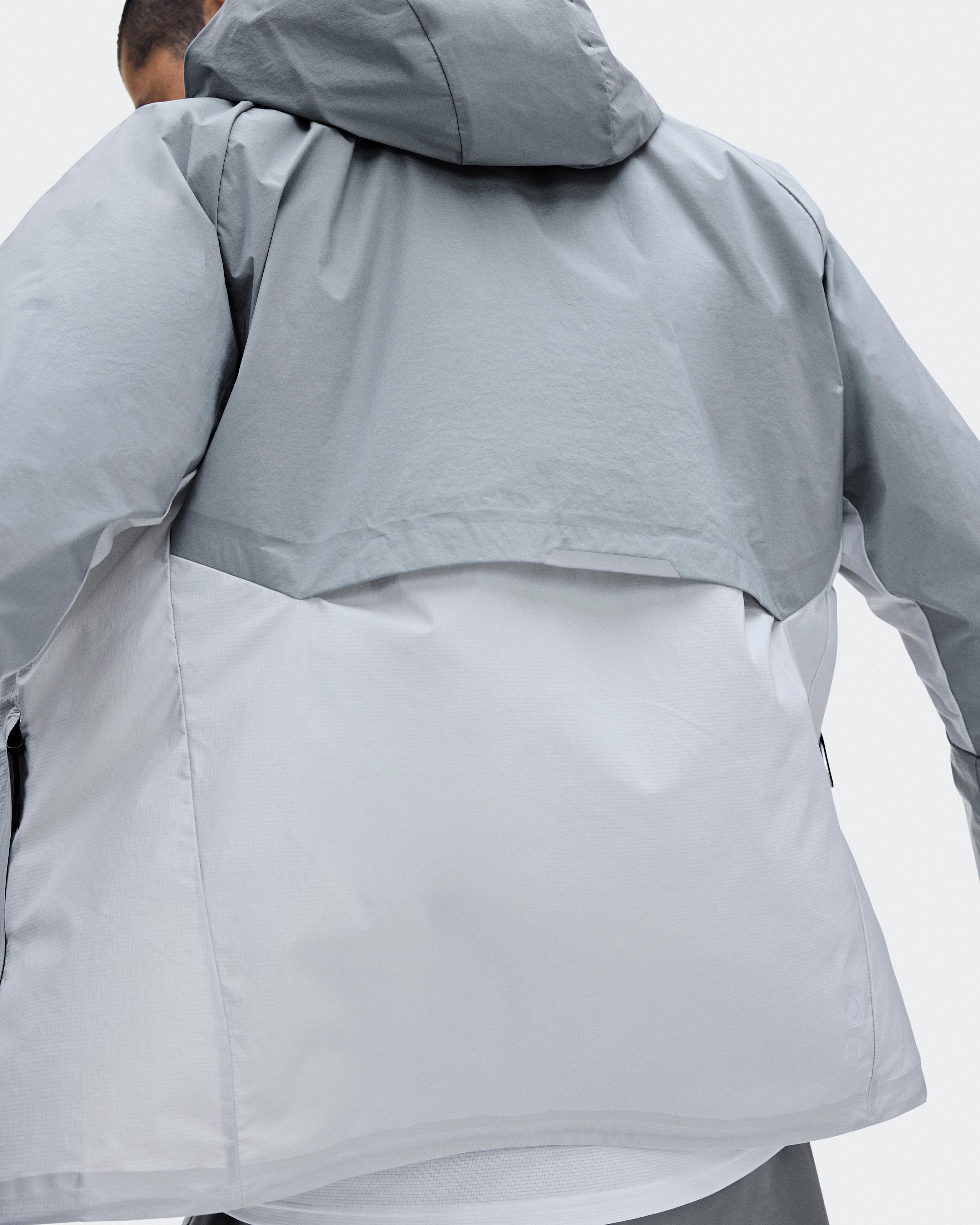 Куртка On Core Jacket мужская, светло-бежевая с ледяным голубым — фото 4