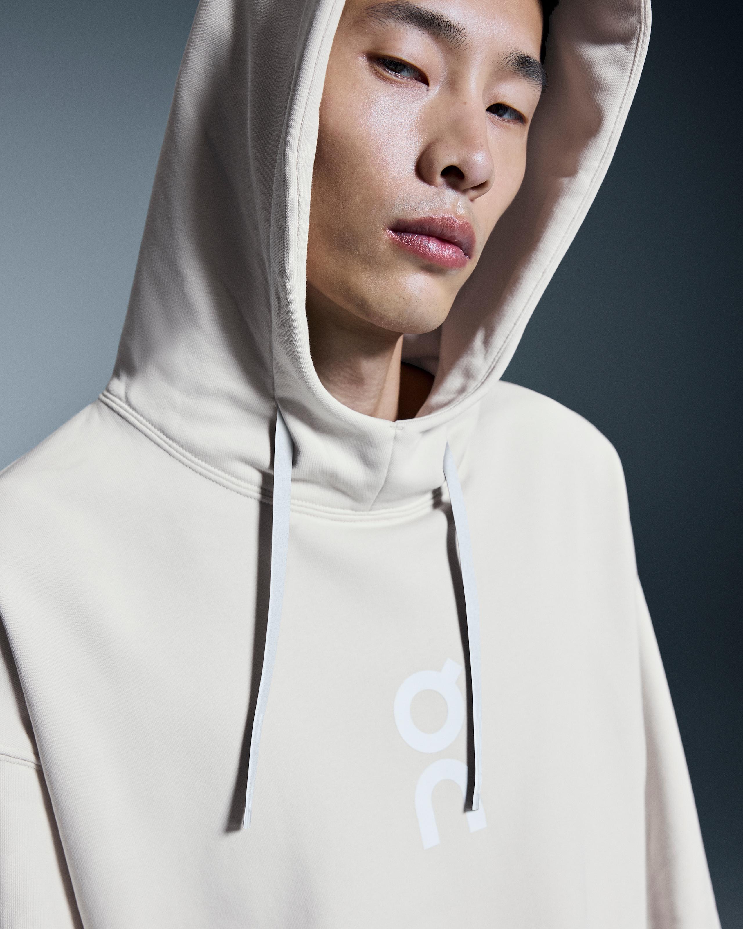 Мужское худи On Club Hoodie, Silver — фото 4