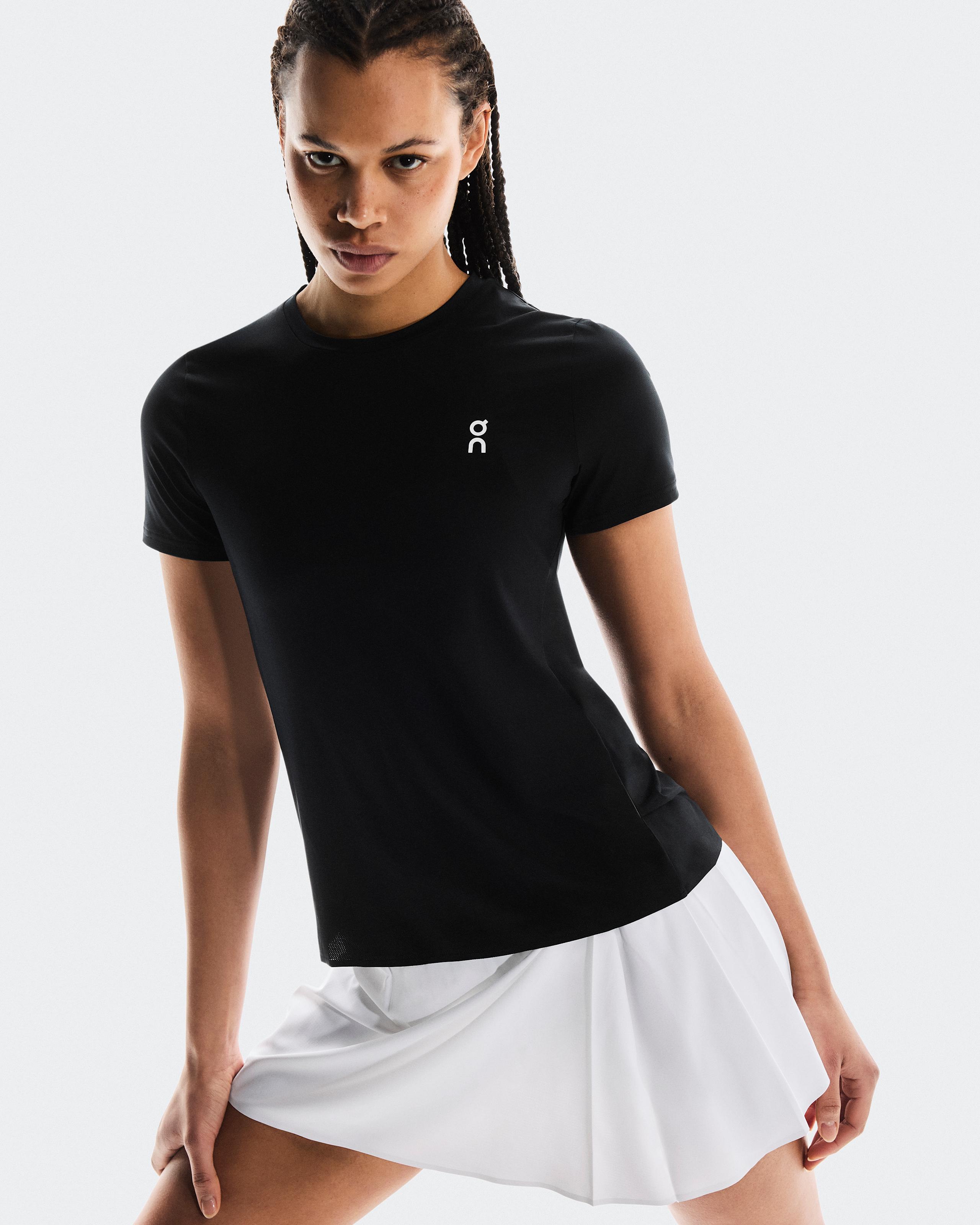Женская футболка On Court-T, All Black — фото 3