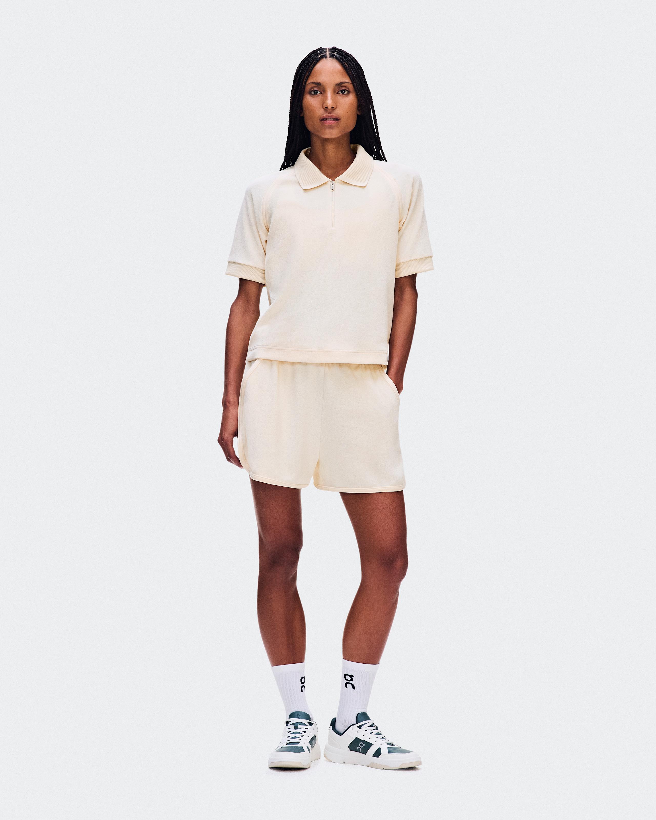 Courtside Shorts Terry Chantilly