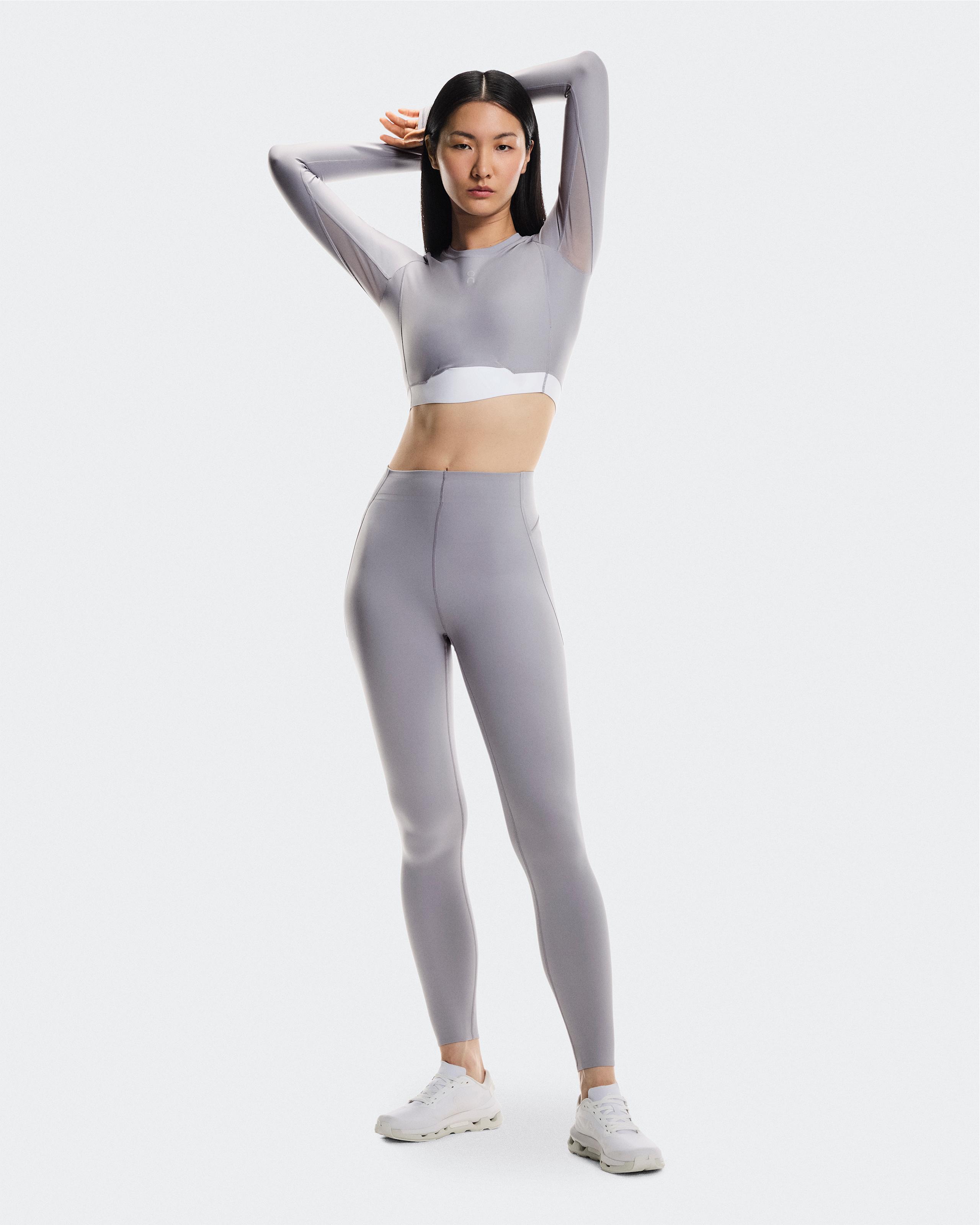 Женские тайтсы On Train Tights, Lilac — фото 3