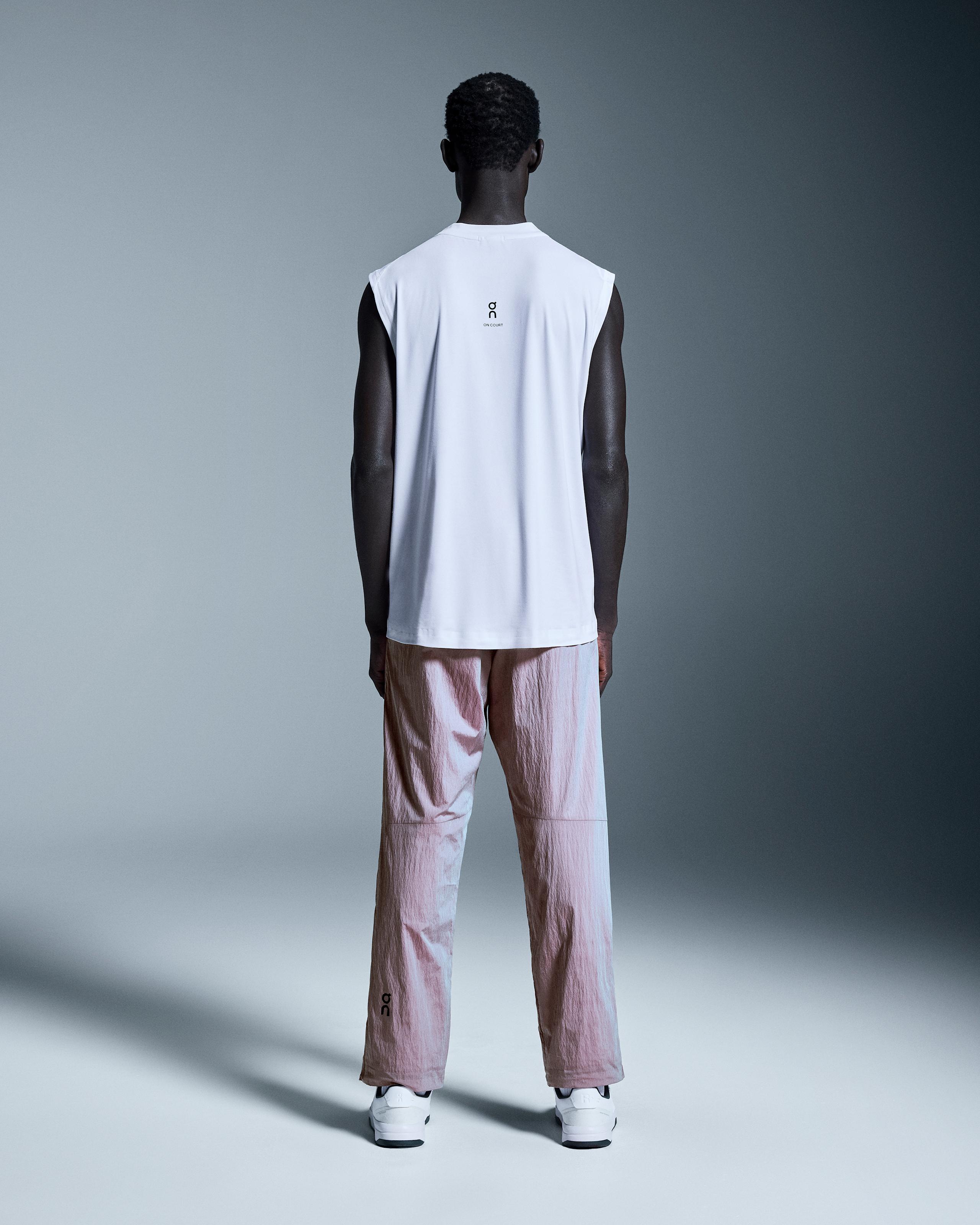 Мужская майка On Courtside Tank, White — фото 2