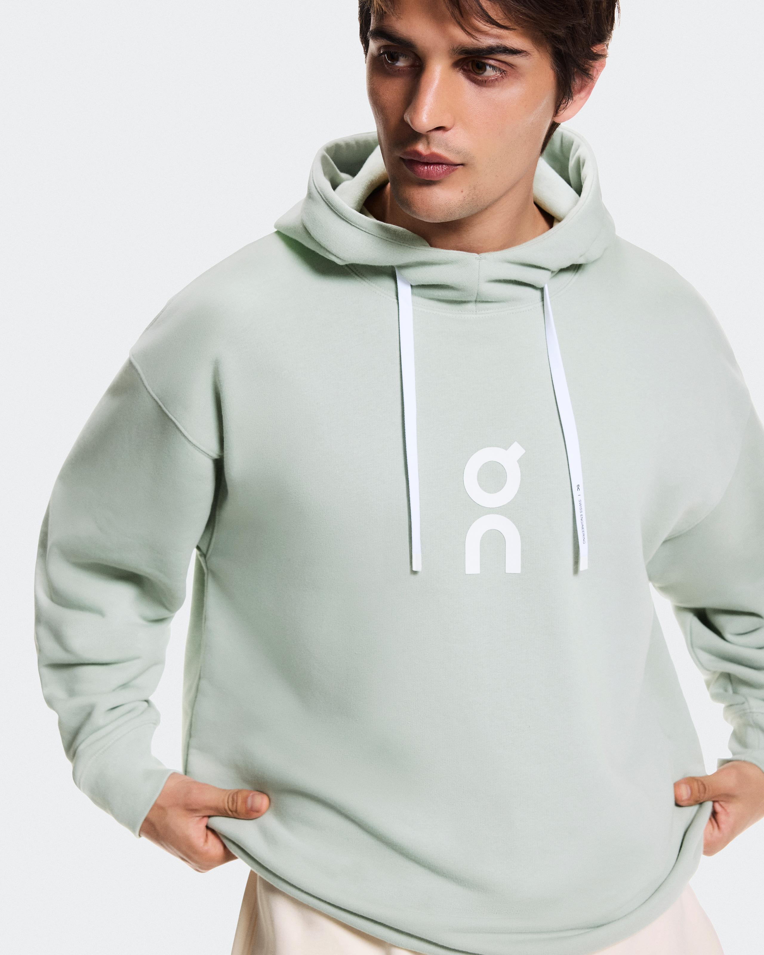 Мужское худи On Club Hoodie, Mineral — фото 3