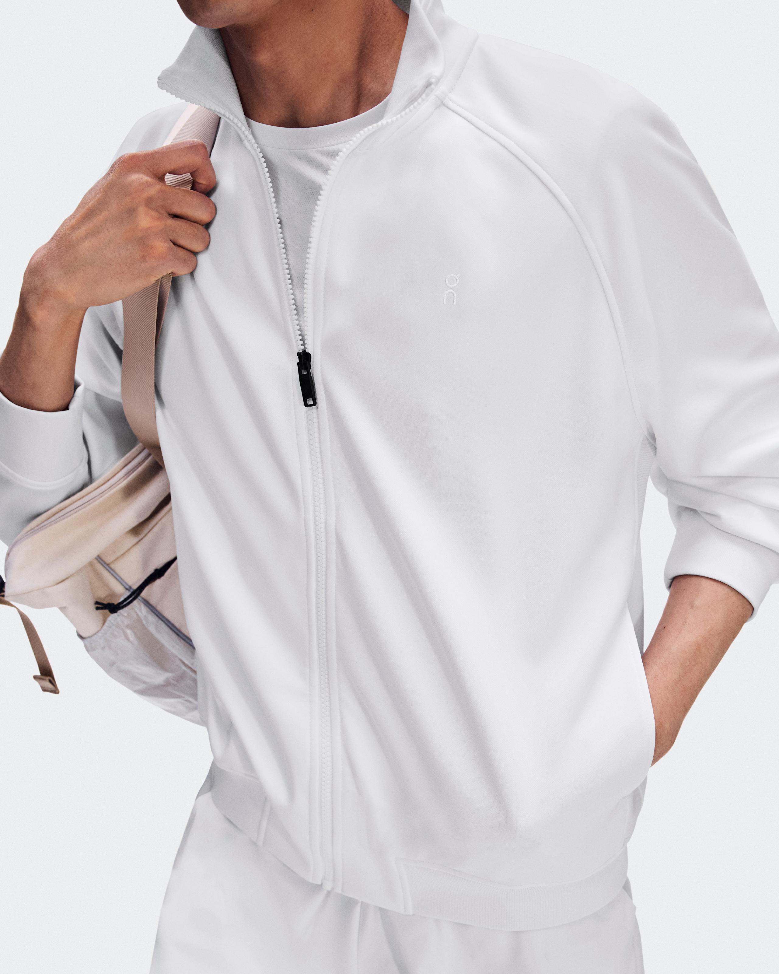 Мужская куртка On Courtside Full Zip LDN, White — фото 2