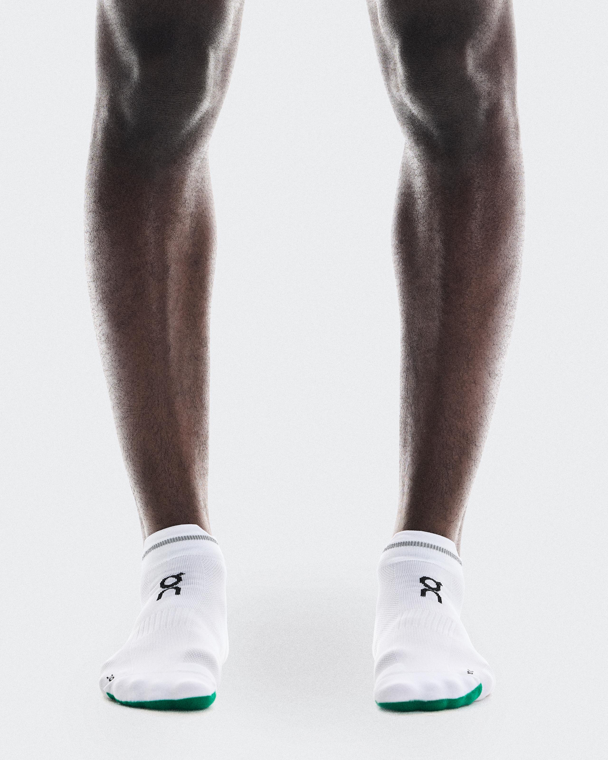 Elite Run Sock Low White | Ivory