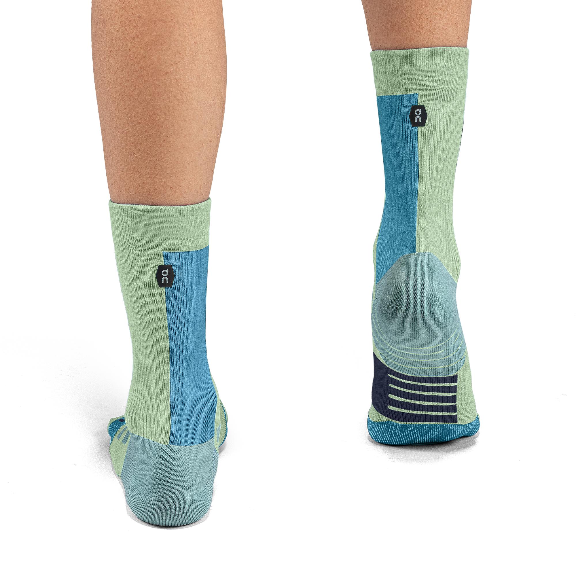 Женские носки Performance High Sock, зелёно-голубые (Meadow / Niagara) — фото 3