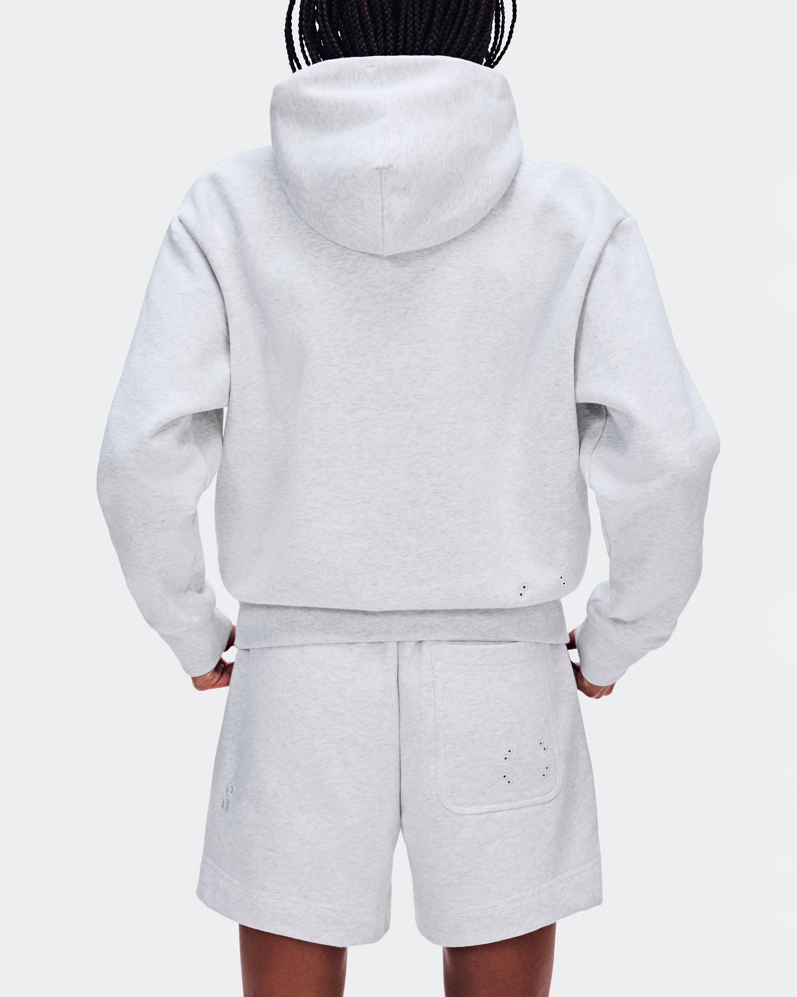 Женское худи On Club Collective Hoodie, серо-коричневый Crater — фото 5