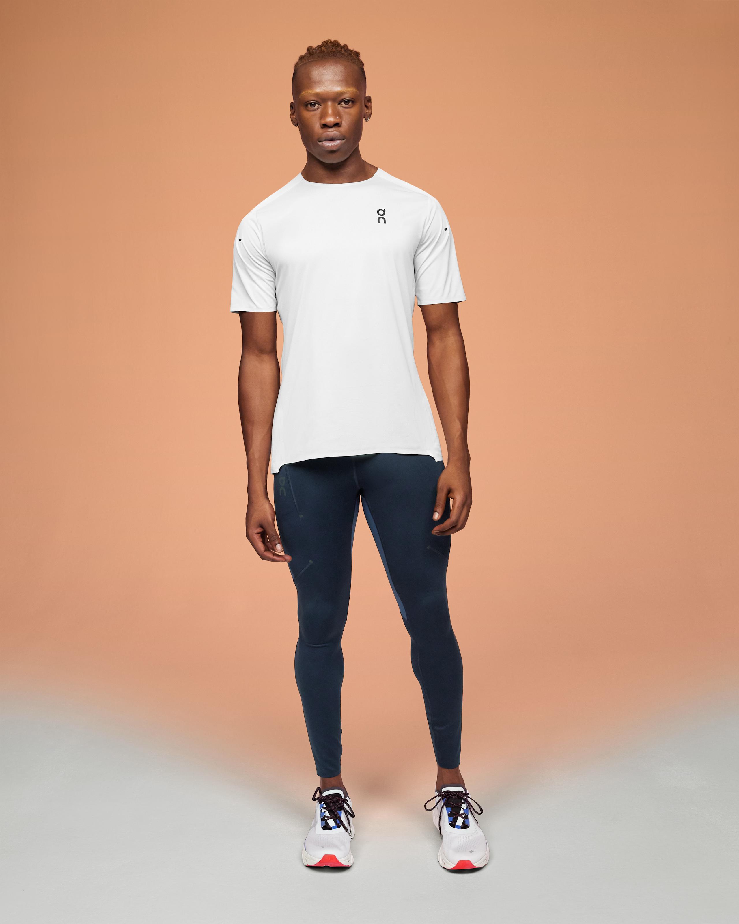 Мужские тайтсы On Performance Tights, Navy / Denim — фото 2