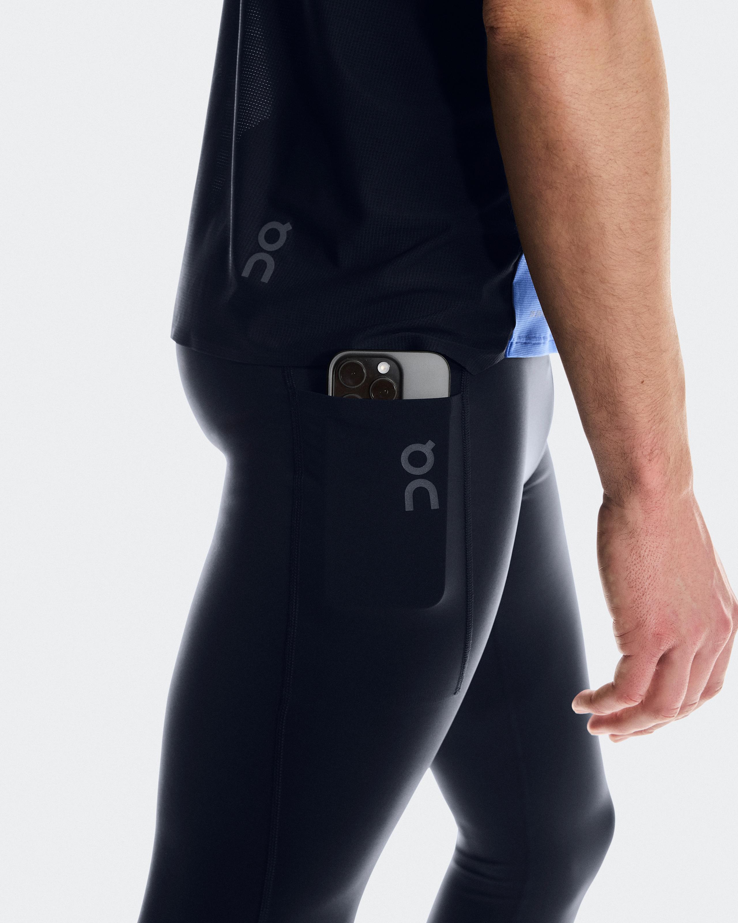 Мужские тайтсы On Performance Tights, Navy — фото 6