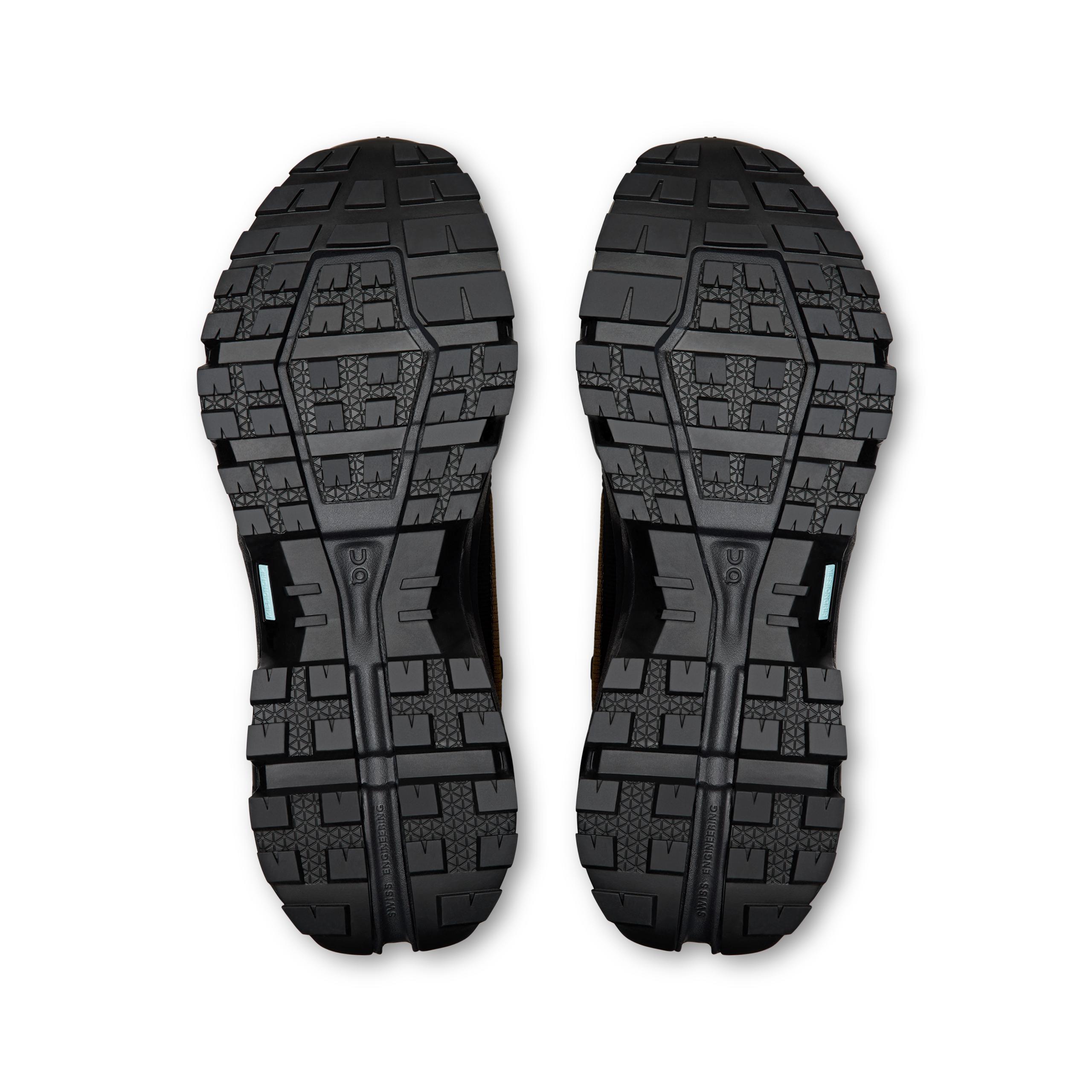 Кроссовки On Cloudrock Mid Waterproof мужские, землисто-коричневые с чёрным — фото 3