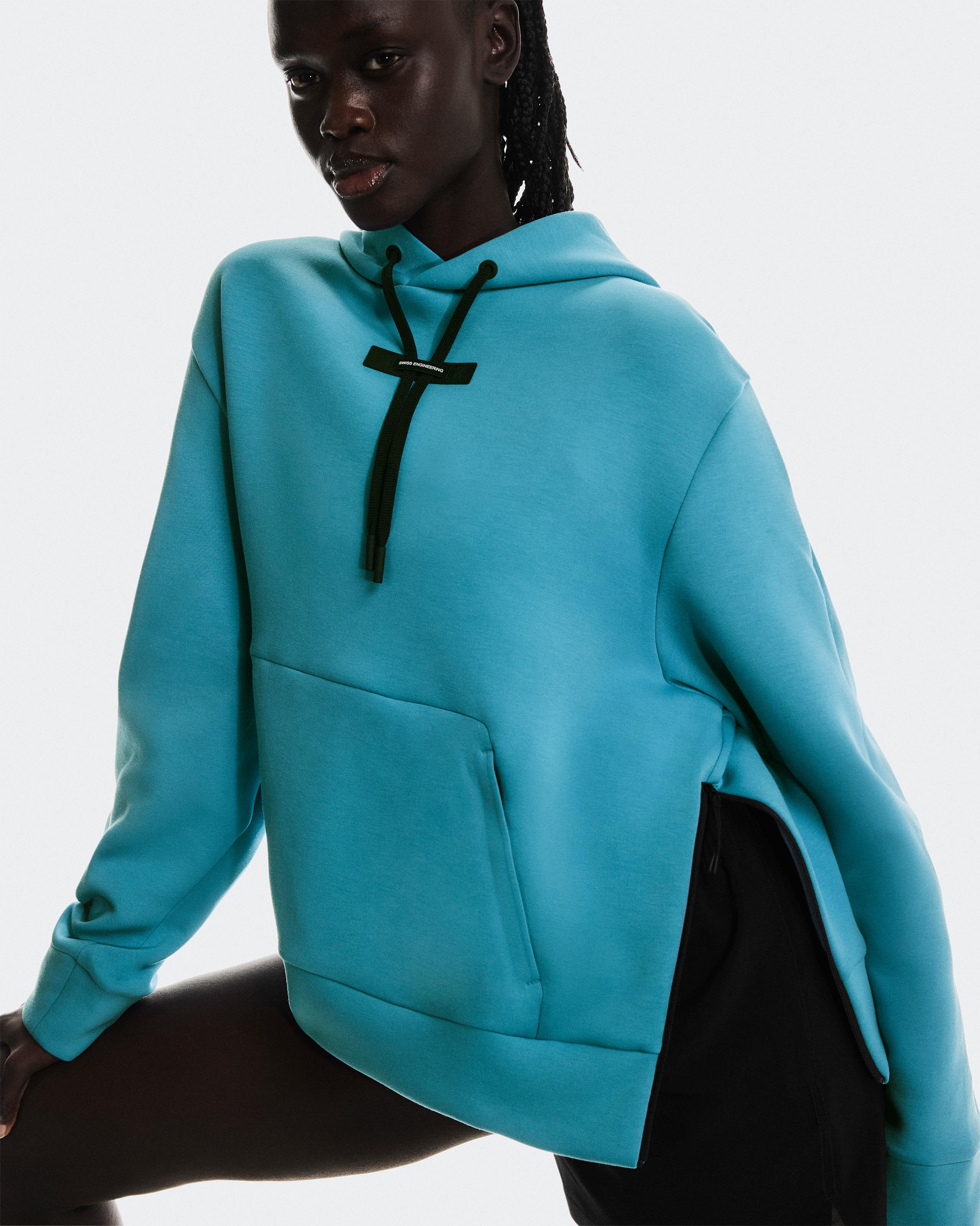 Женское худи On Focus Tech Hoodie, Niagara — фото 5