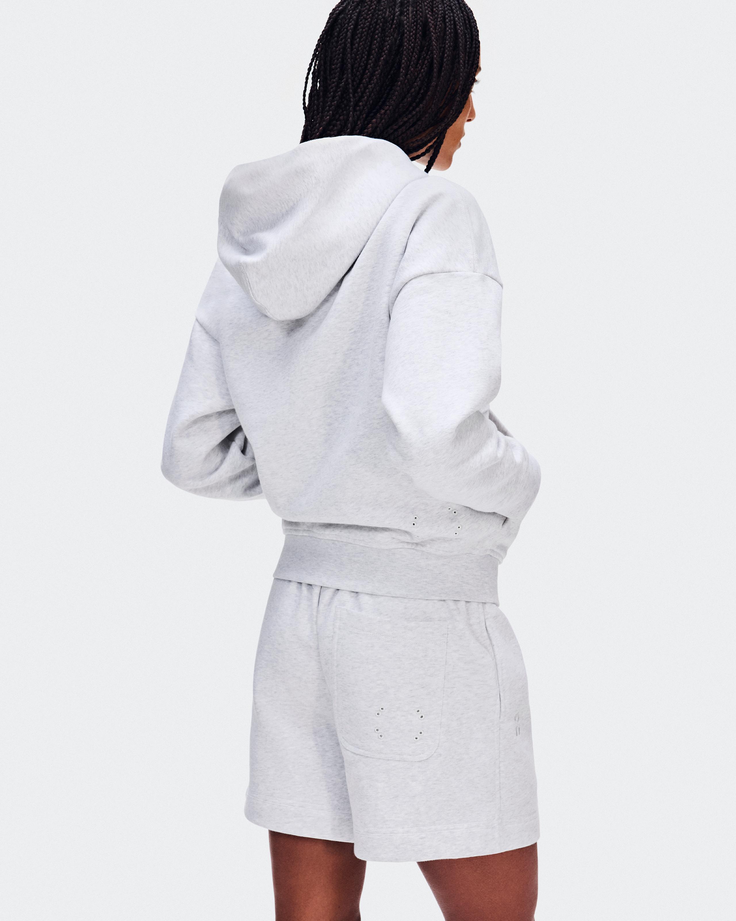 Женская толстовка On Club Collective Full Zip Hoodie, серо-коричневый Crater — фото 5