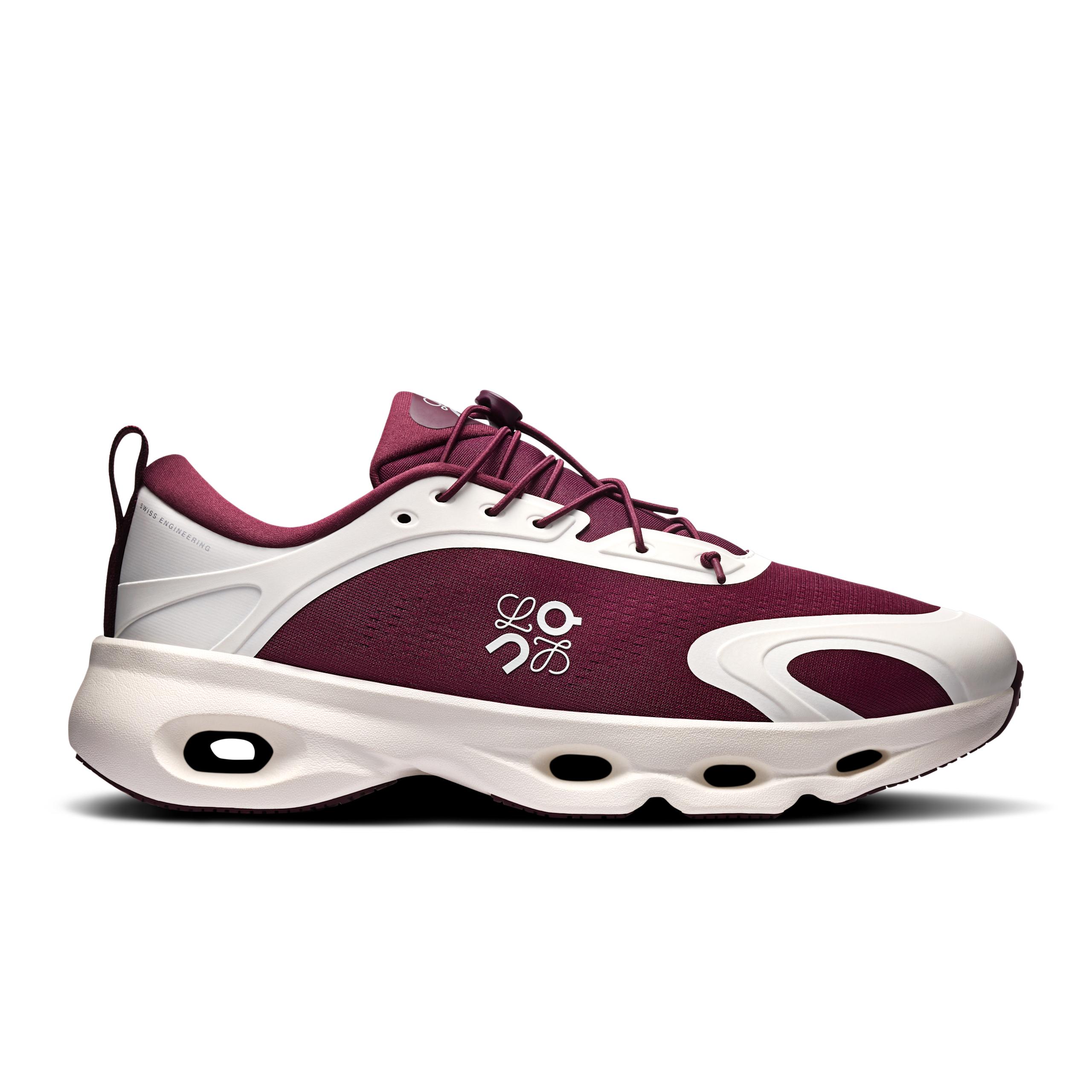 Cloudsolo LOEWE Burgundy | Eggshell