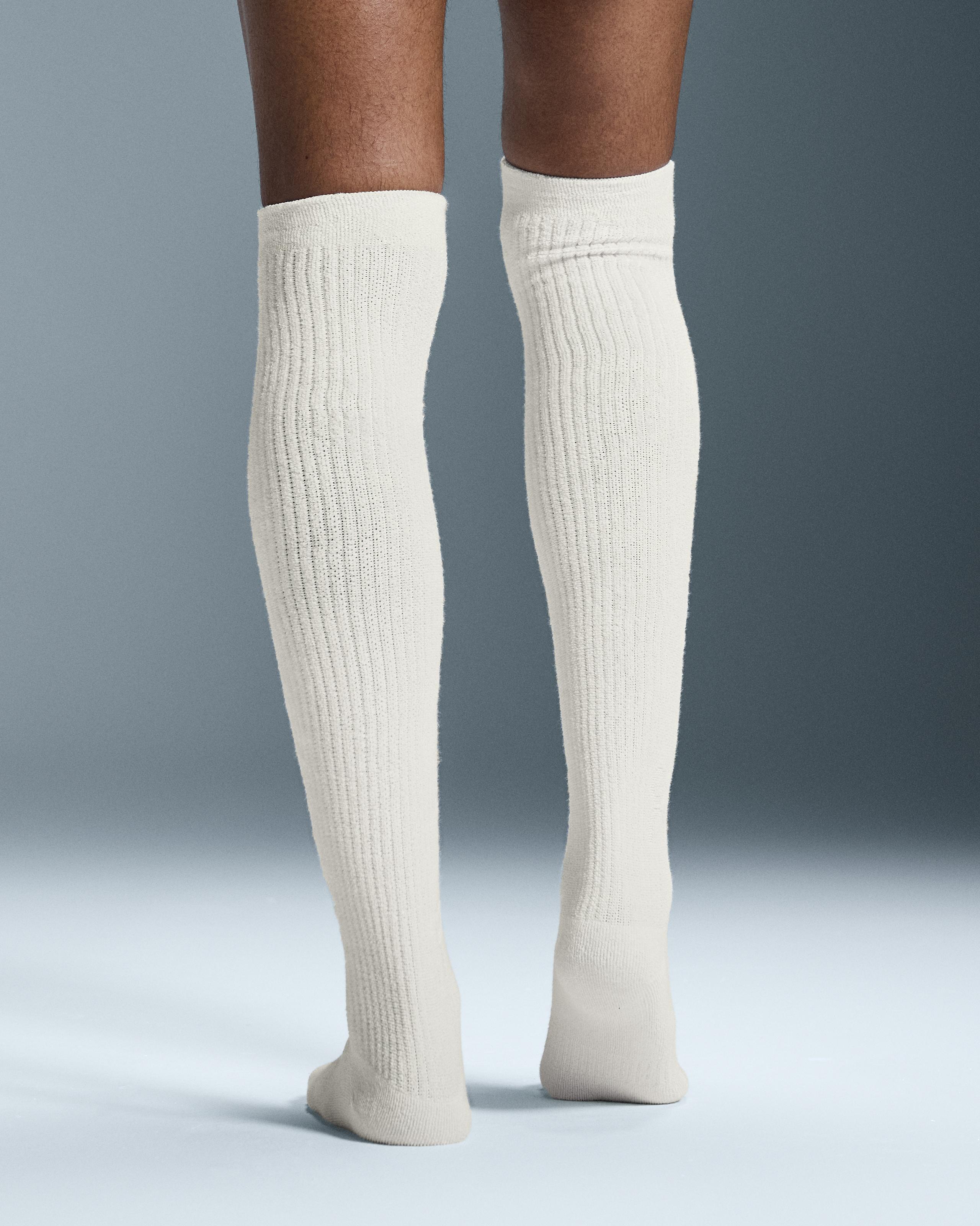 Гольфы On Terry Sock Knee High, слоновая кость — фото 3