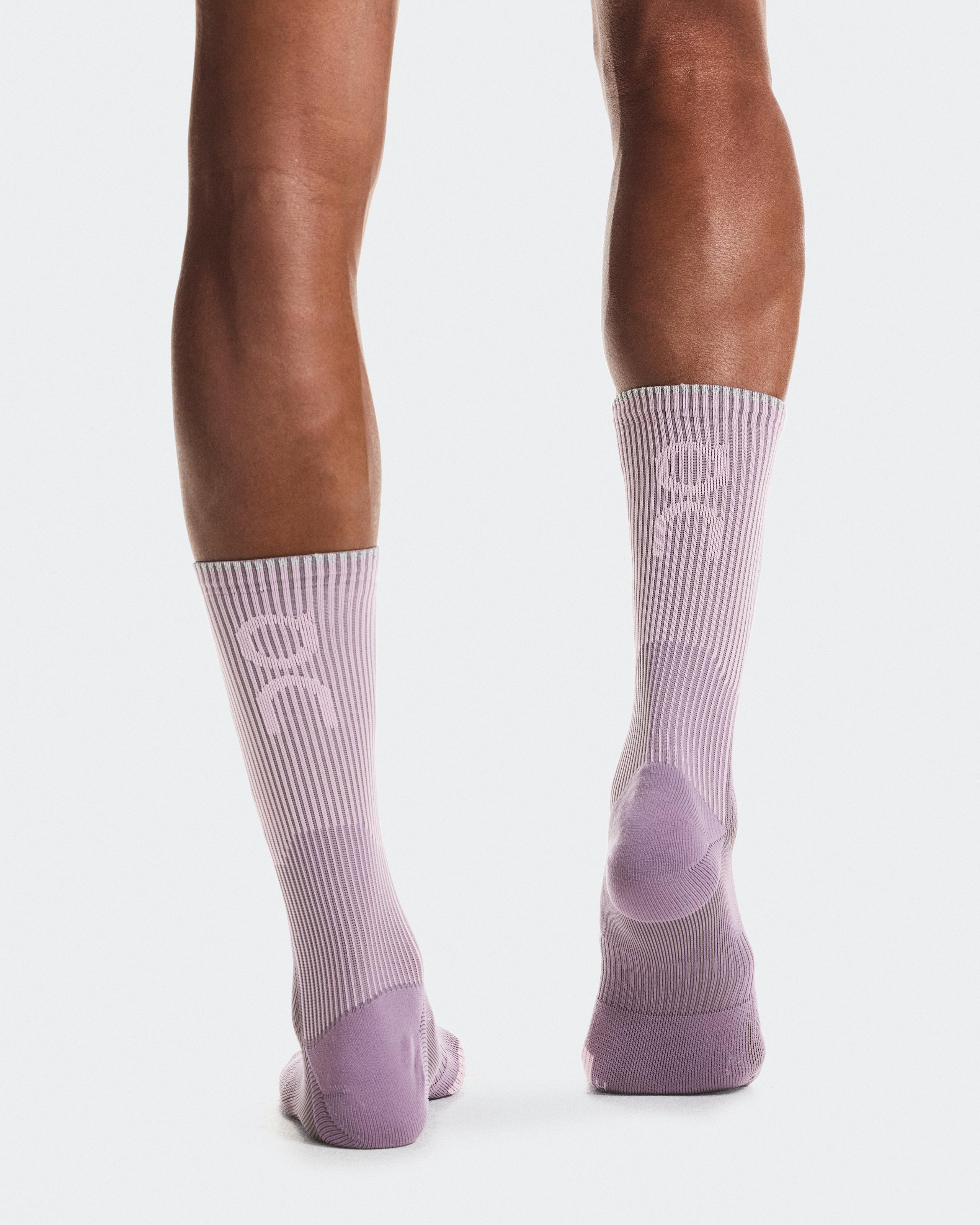 Носки Performance Run Sock High, Dewberry / Sakura — фото 3