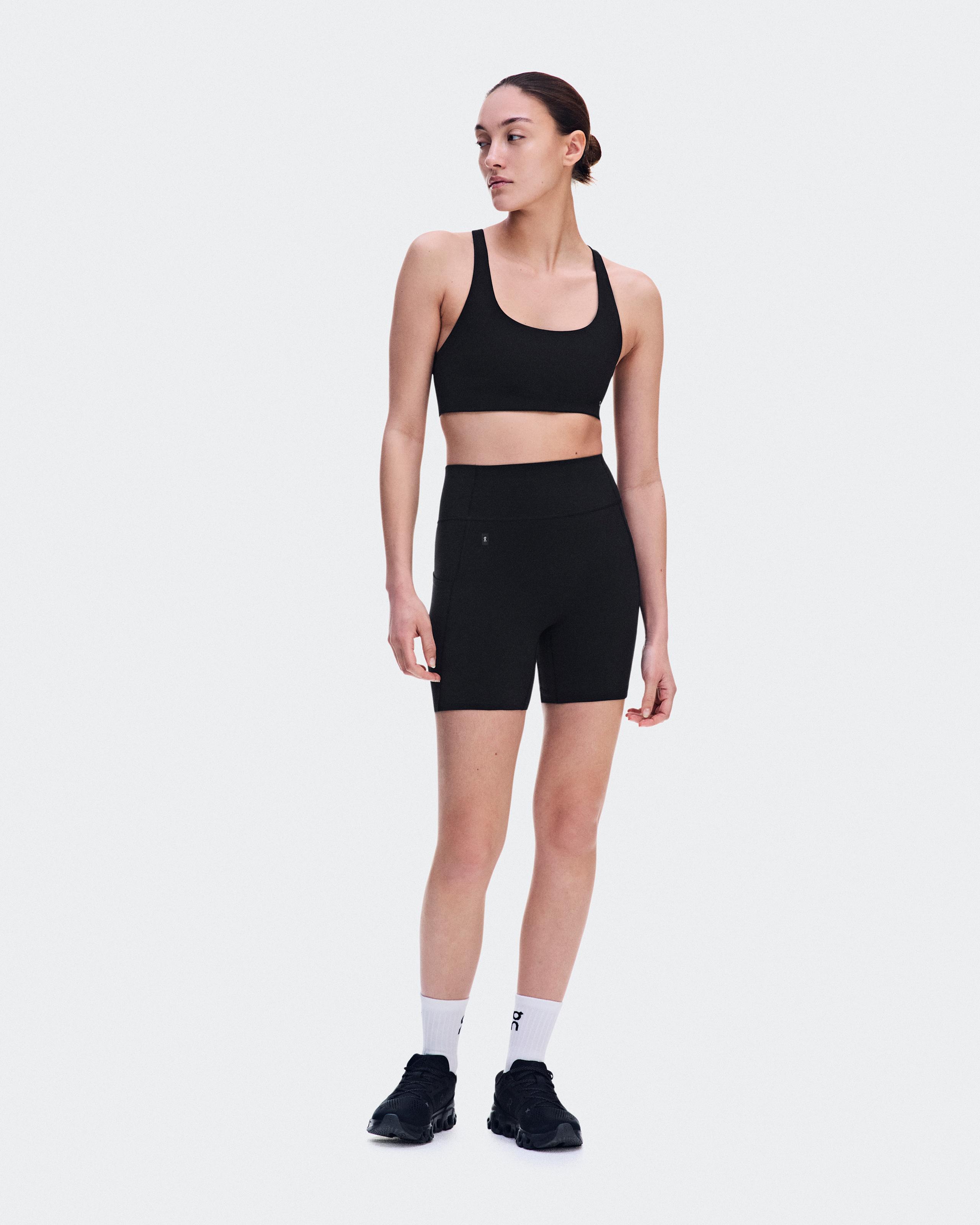 Studio Leggings Short 6" Black