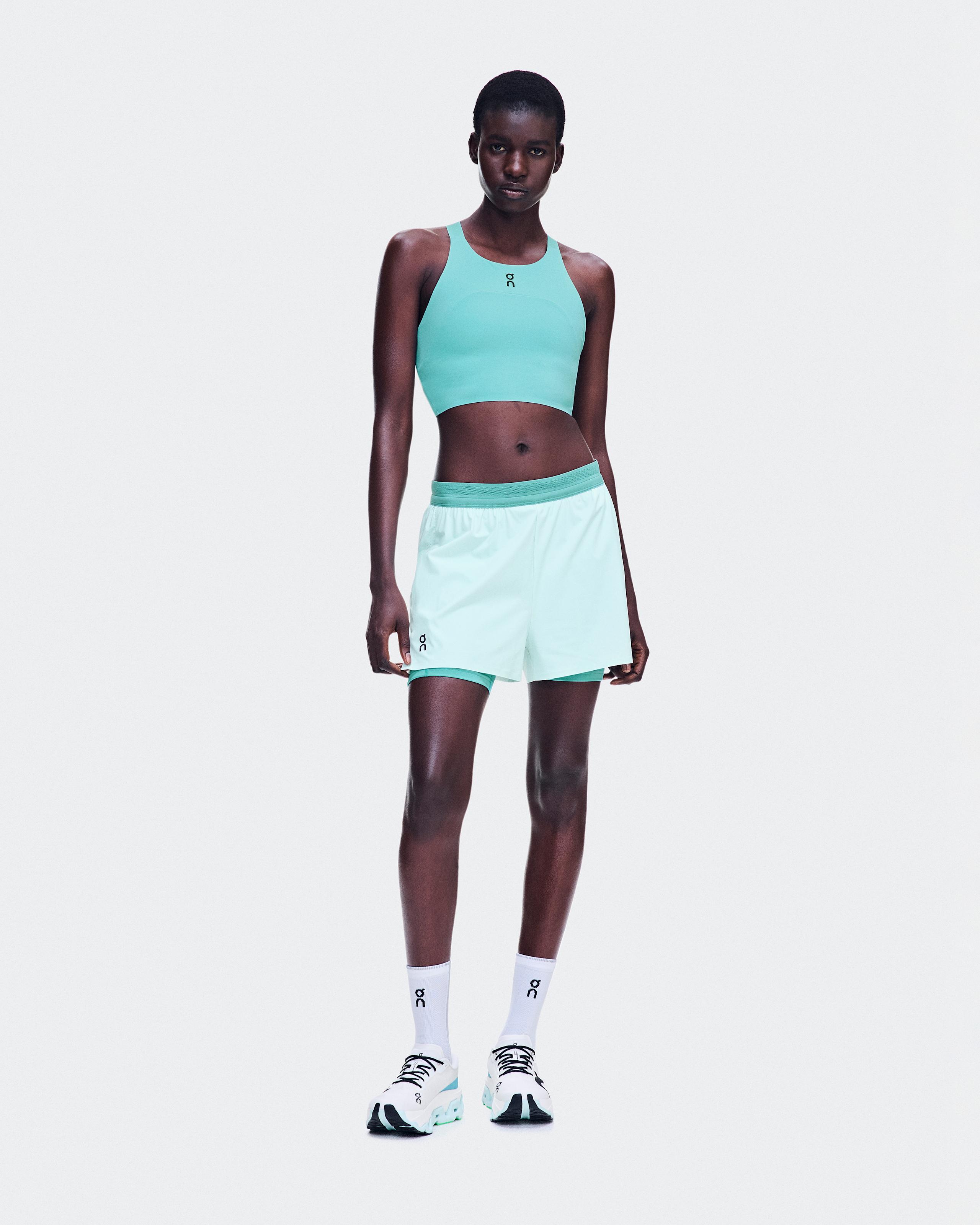 Performance Crop Aquamarine