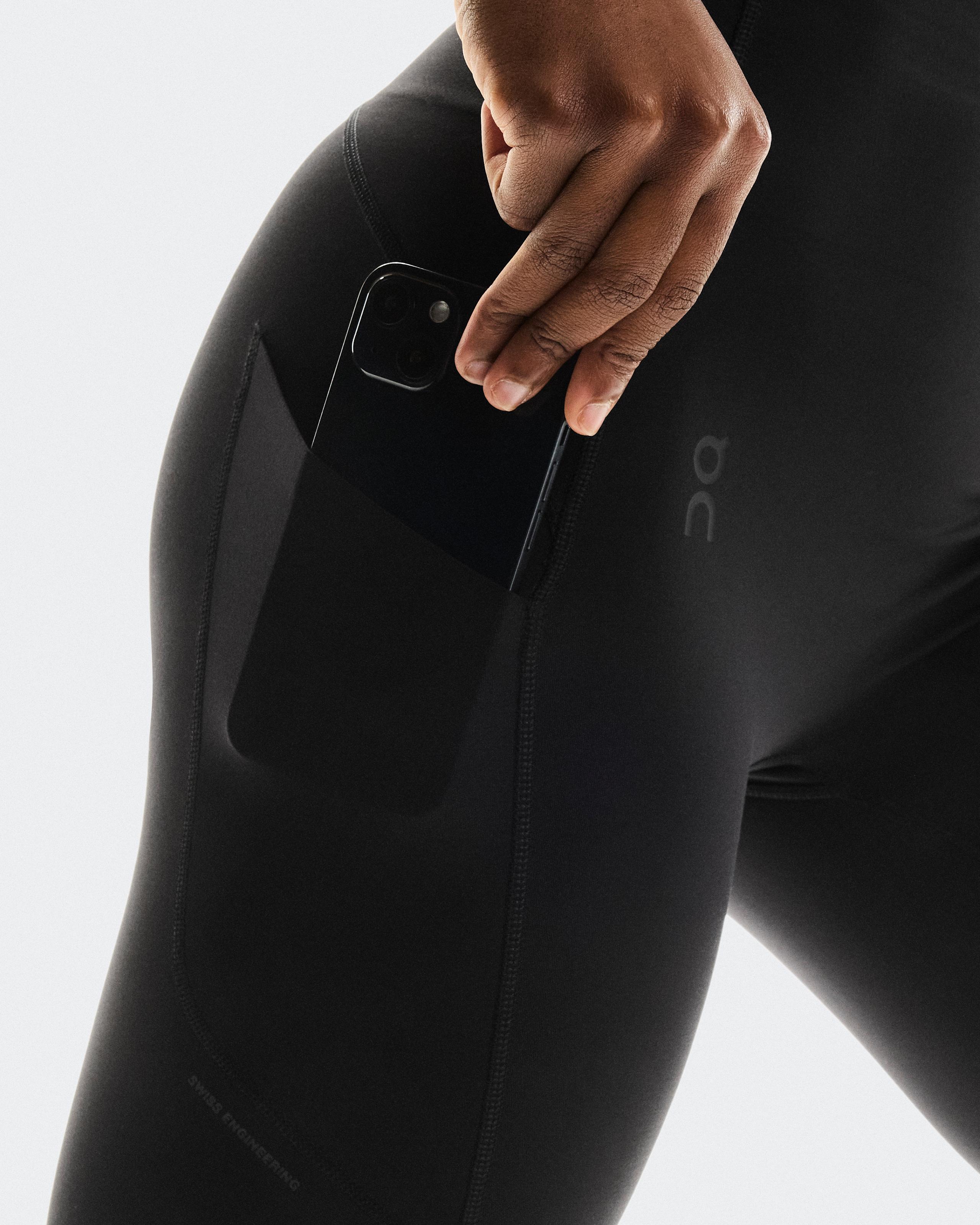 Женские шорты On Studio Tights Short, Black — фото 6