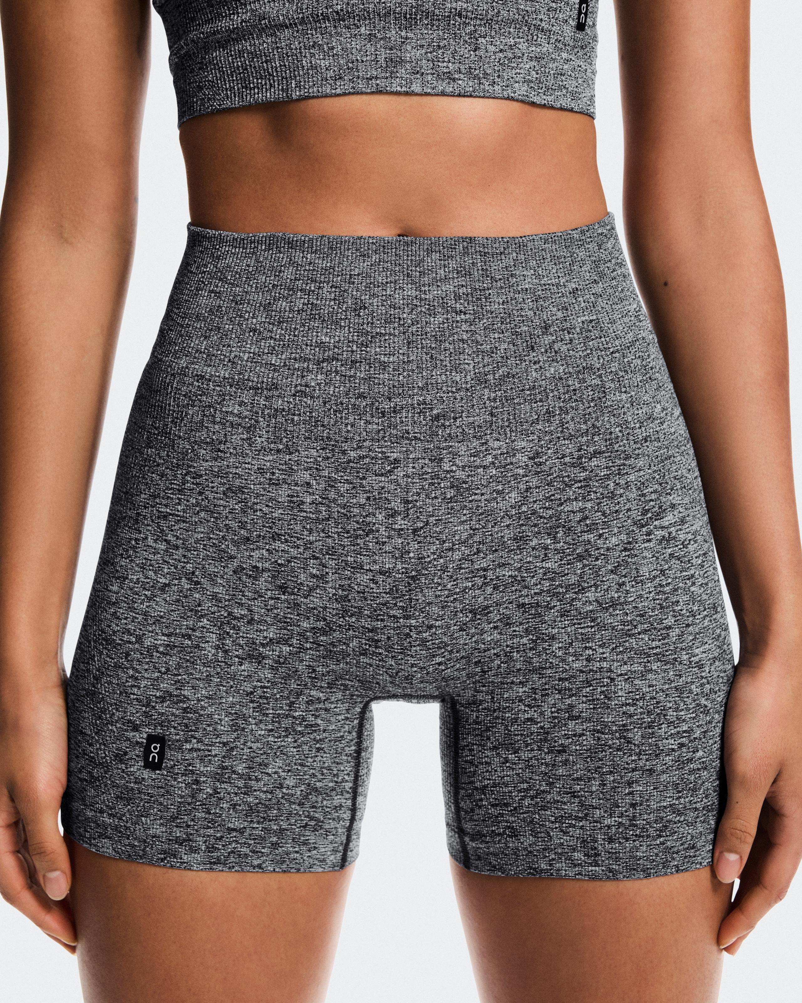 Женские шорты On Studio Knit Shorts, Graphite Heather — фото 4