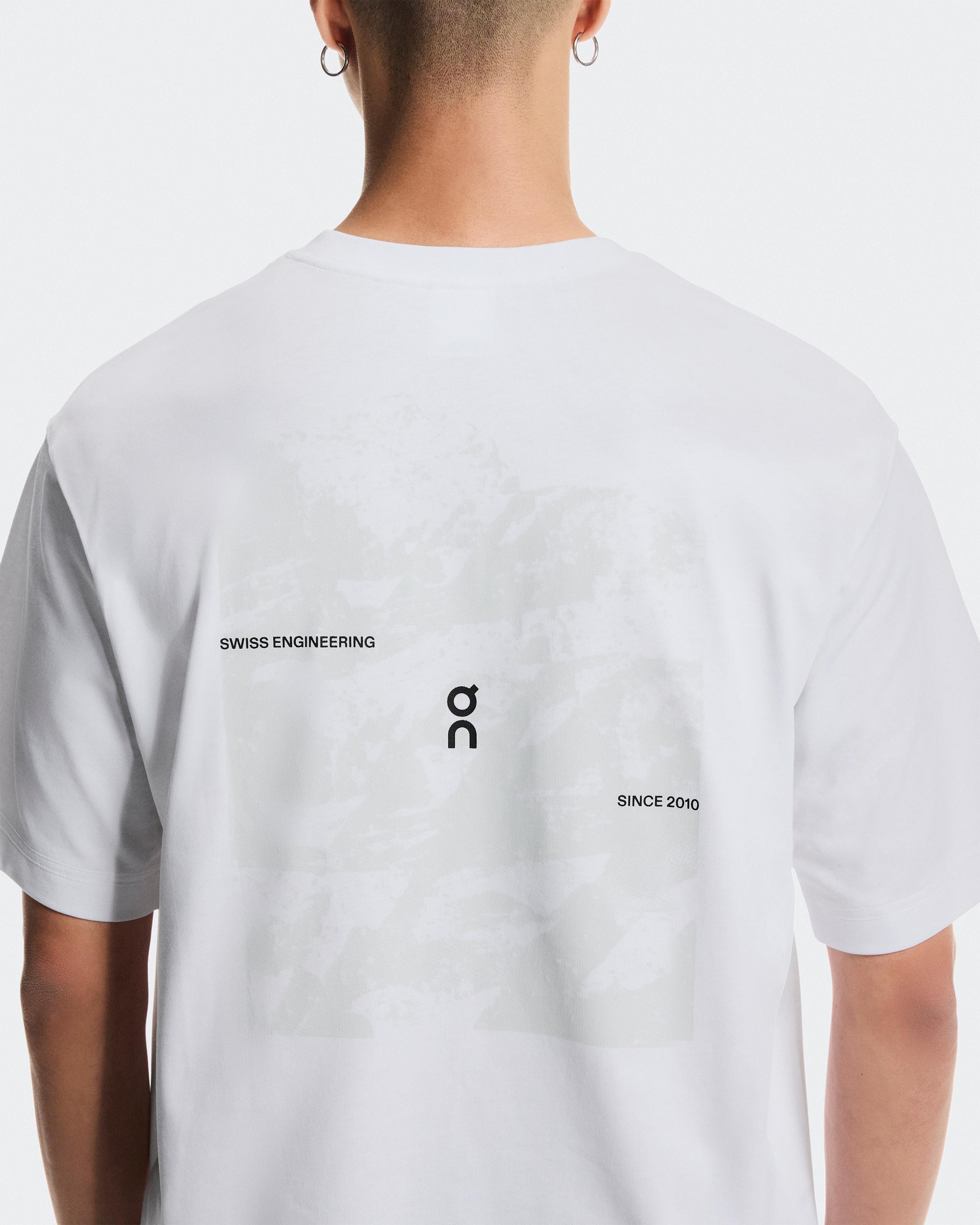 Мужская футболка On Club Collective-T Geo, White — фото 4