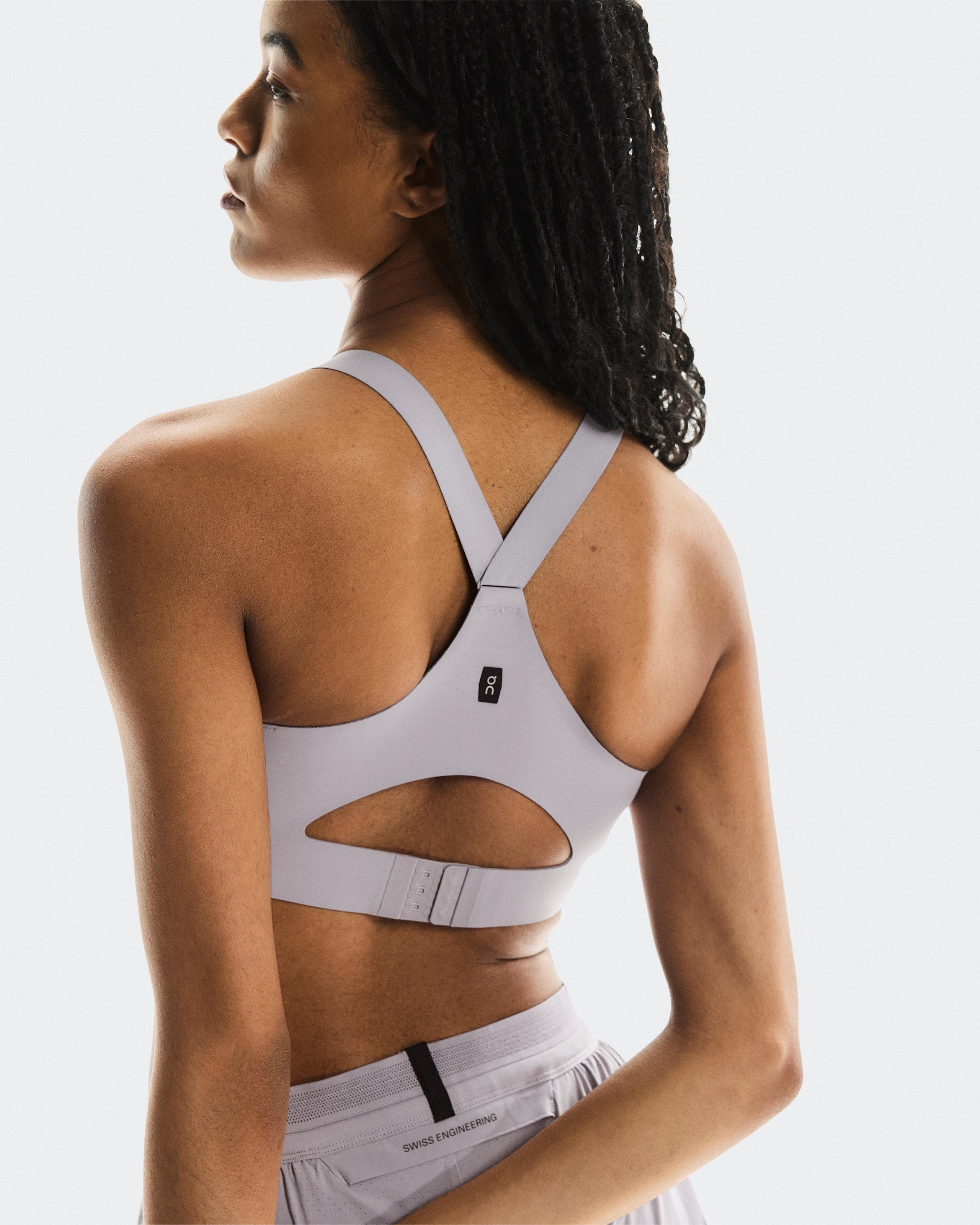 Спортивный бюстгальтер On Endurance Bra Zip, Lilac — фото 3