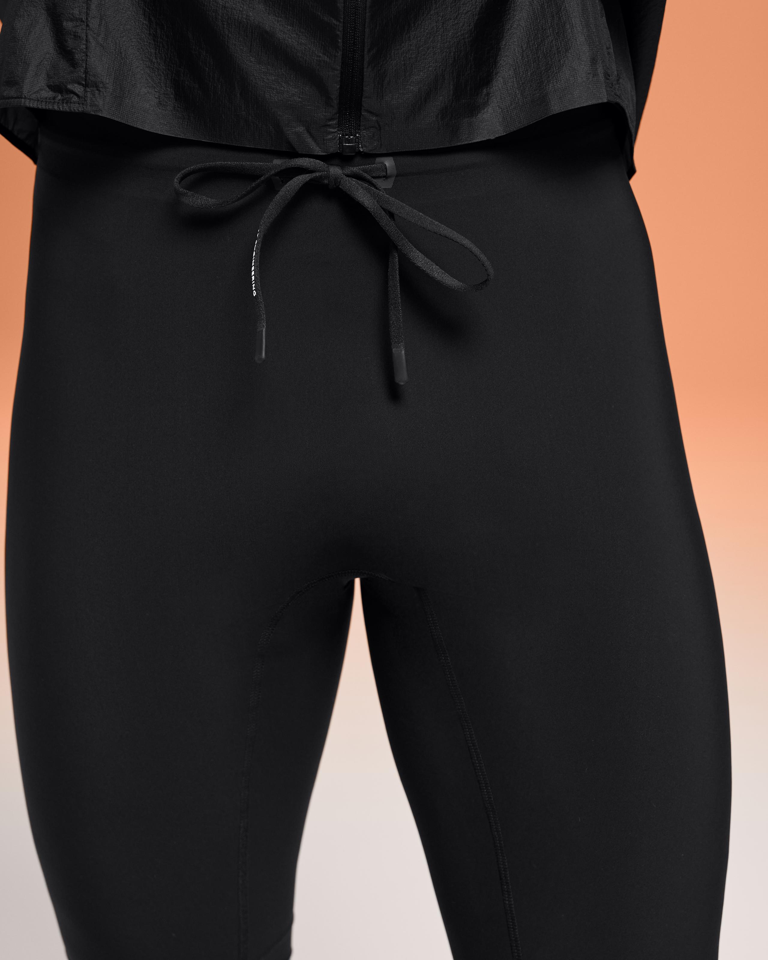 Мужские тайтсы On Race Tights Half, Black — фото 2
