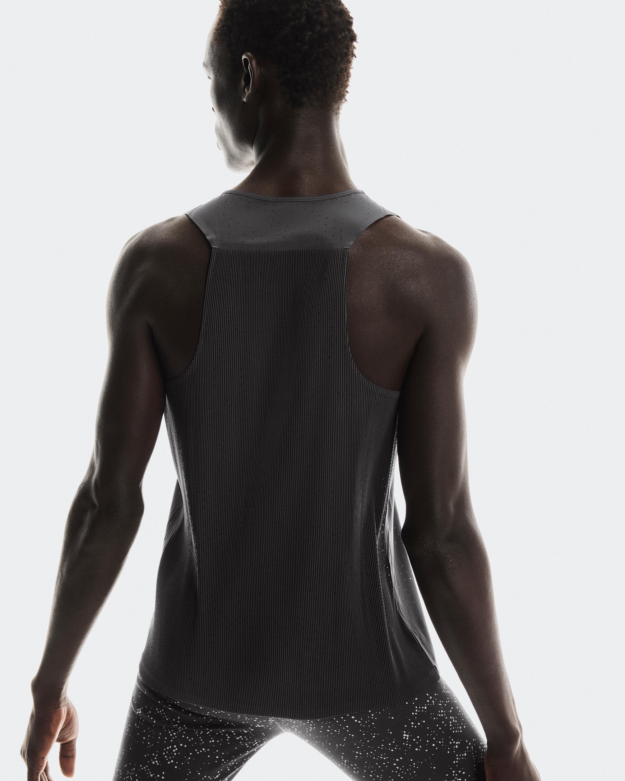 Мужская майка On Race Singlet, Iron — фото 4