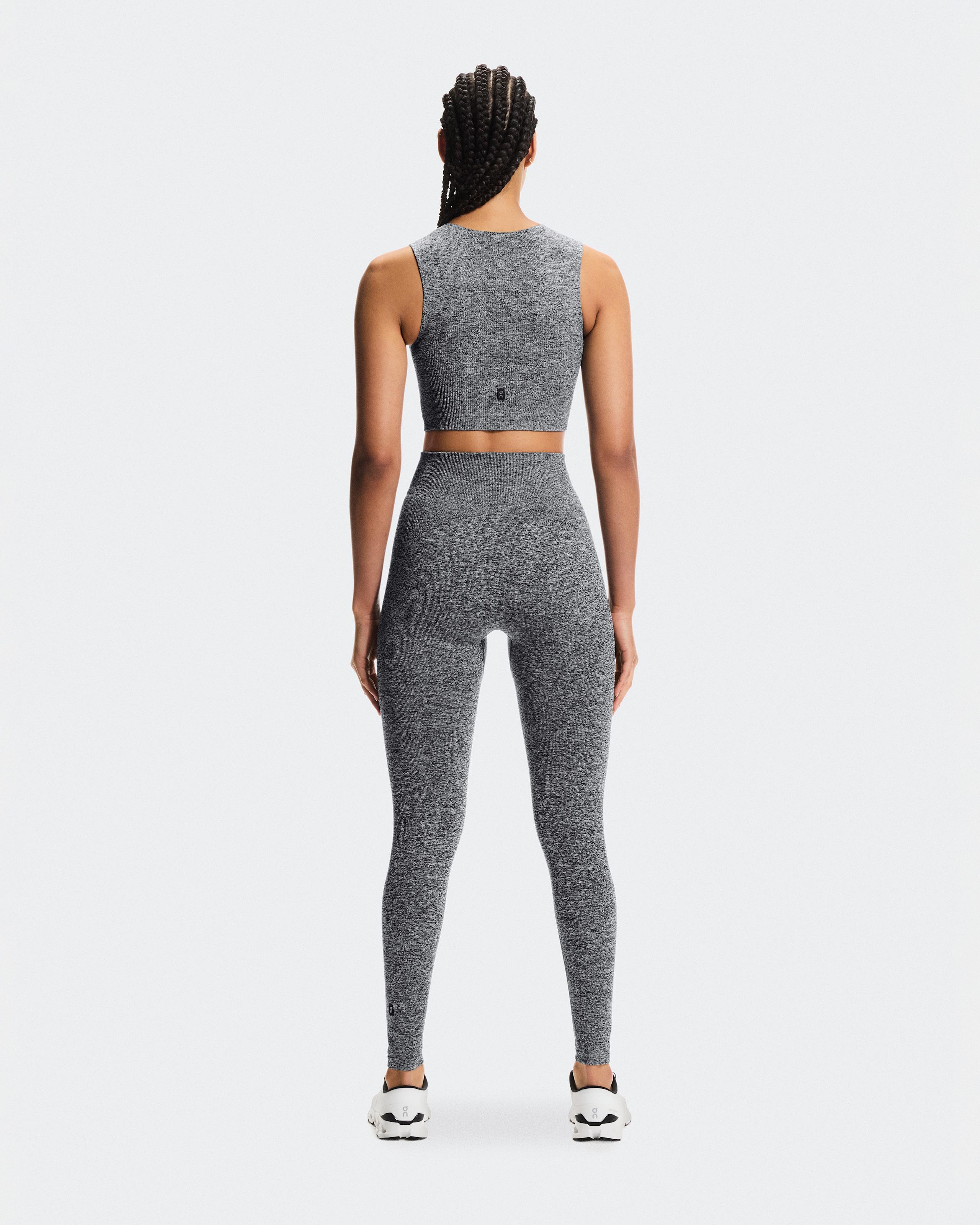 Женские легинсы On Studio Knit Leggings, Graphite Heather — фото 2