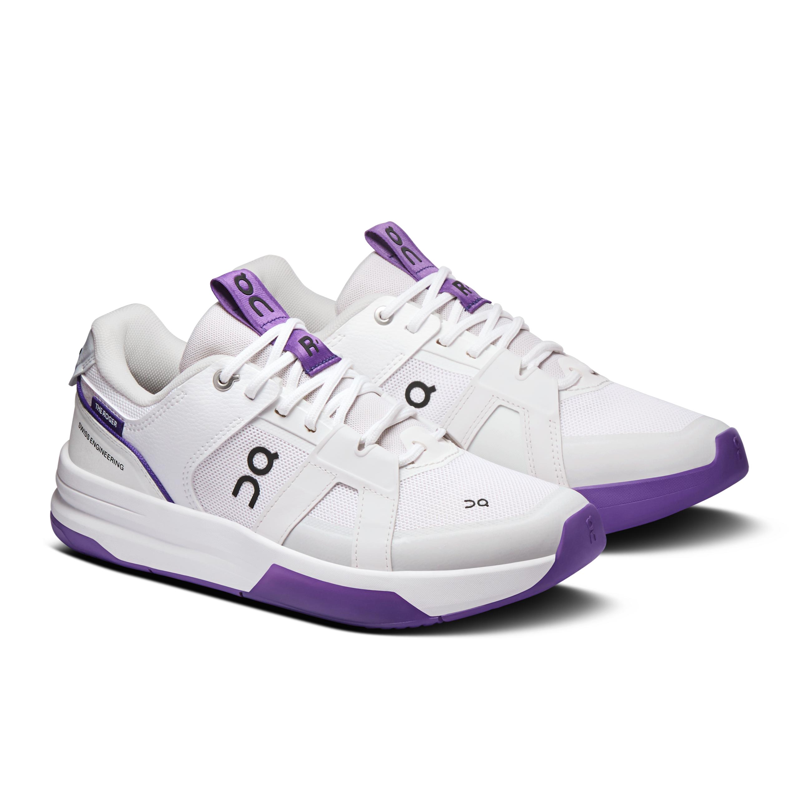 Кроссовки On THE ROGER Clubhouse Pro 2, White / Amethyst — фото 6