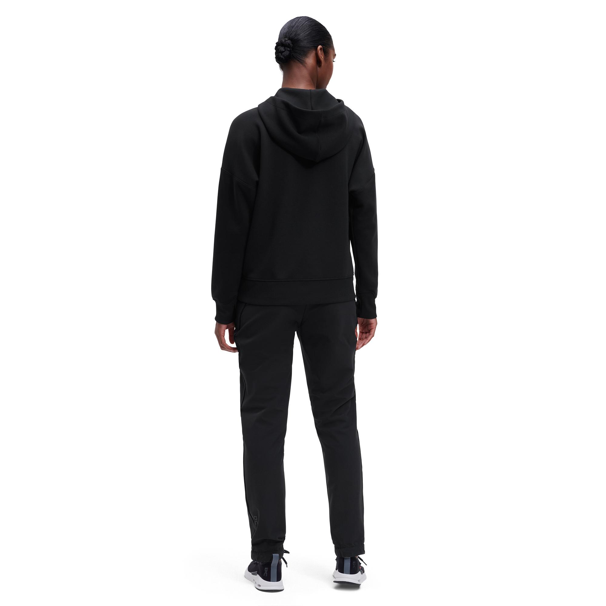 Женское худи On Zipped Hoodie, Black — фото 6
