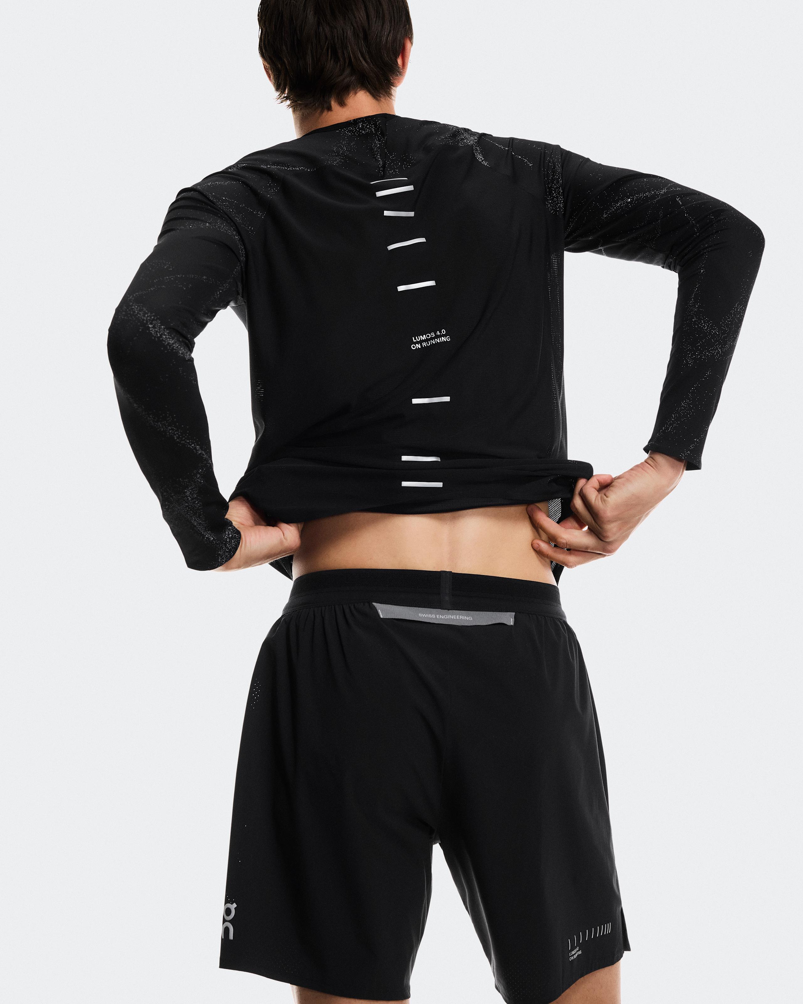 Мужские шорты On Performance Shorts Lumos, Eclipse / Black — фото 6