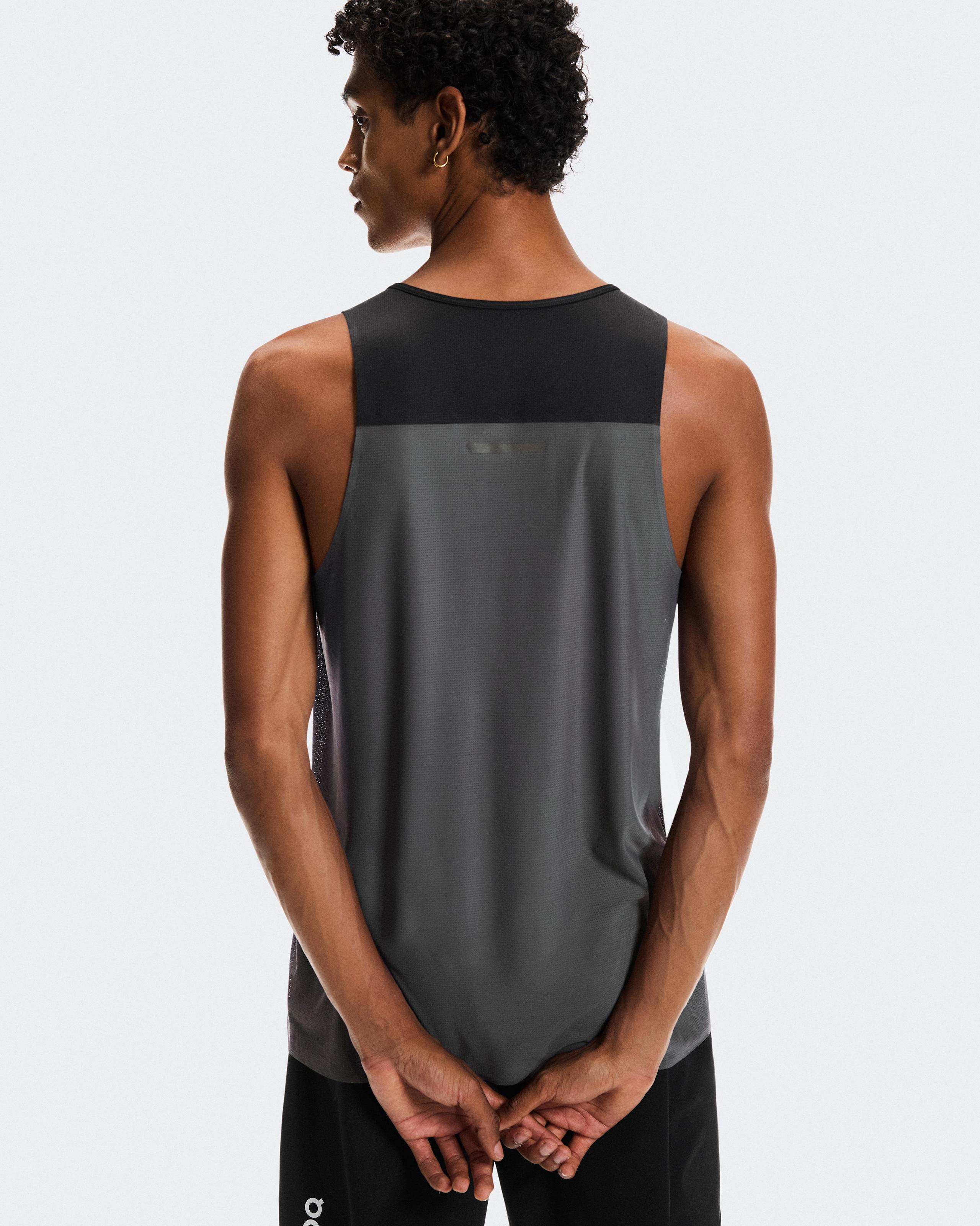 Мужская майка On Performance Tank, Black / Eclipse — фото 4
