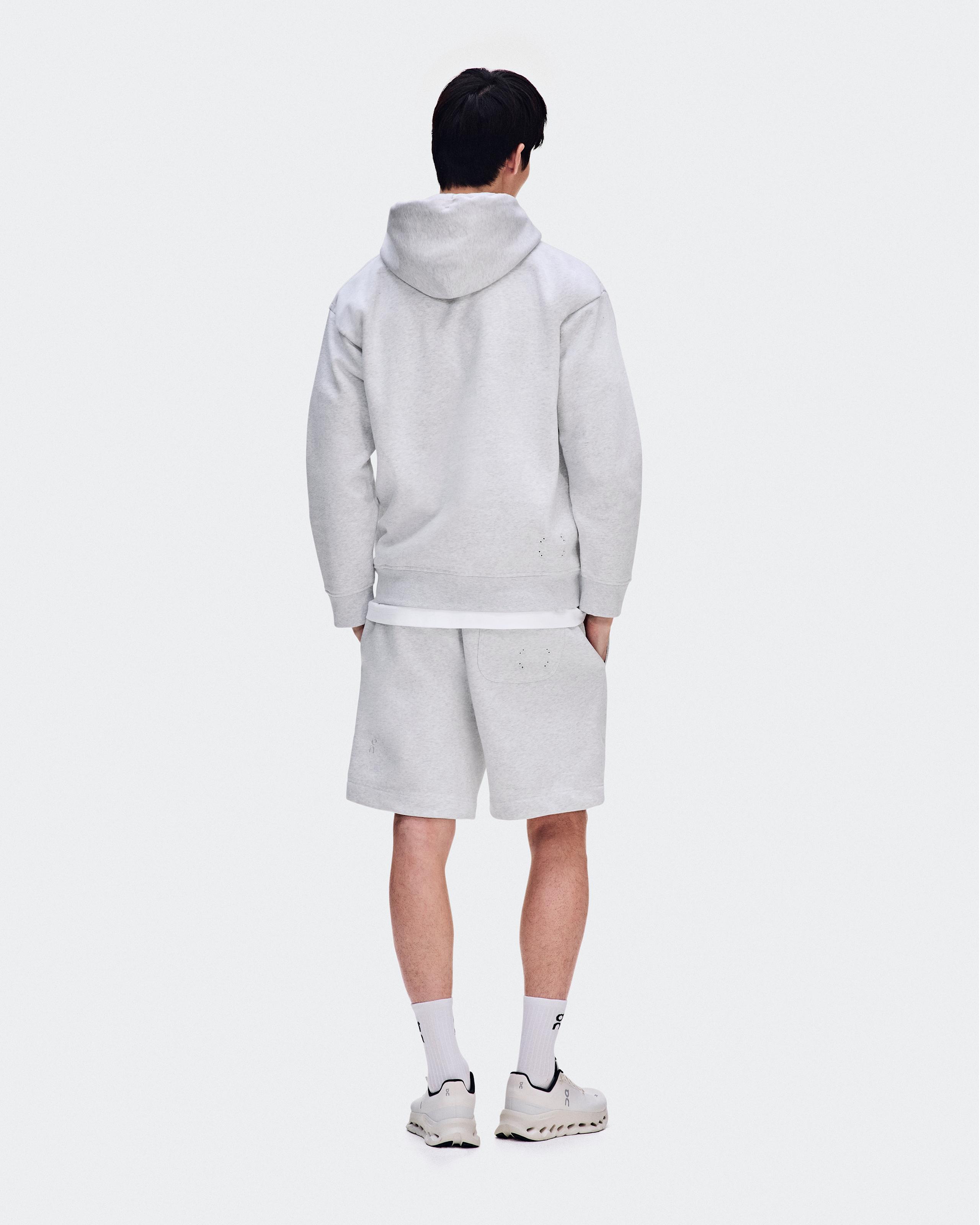 Мужское худи On Club Collective Hoodie, серо-коричневый Crater — фото 3